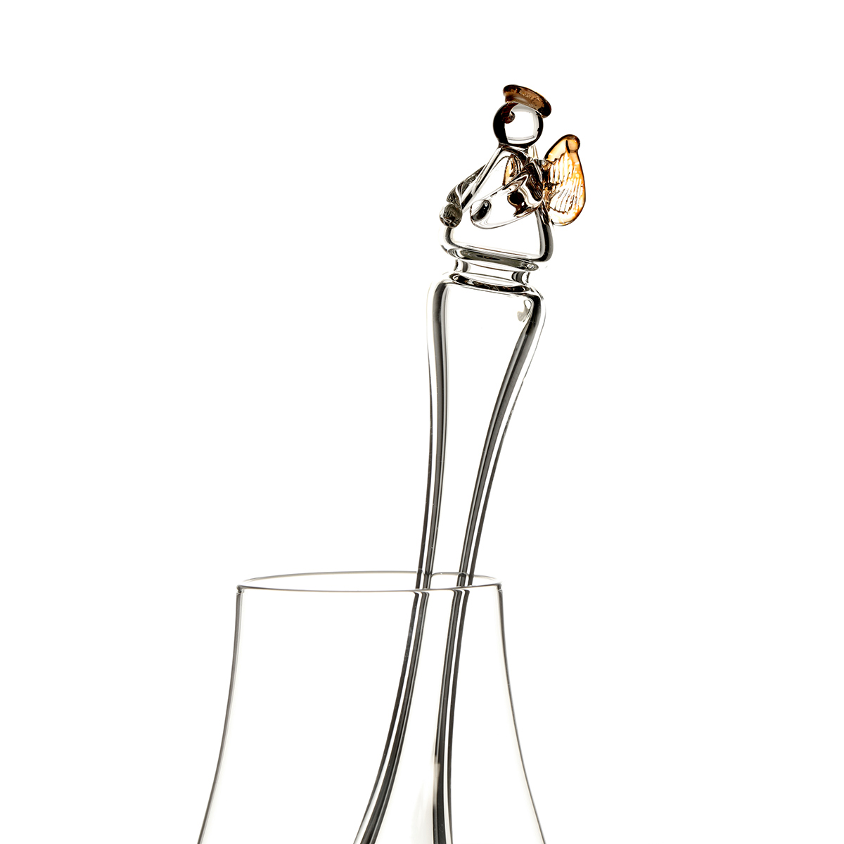 angels-share-whisky-dropper-pipette-001 Whisky Wasser Pipette / Dropper aus Glas - Schottischer Engel - Handgefertigt in Schottland