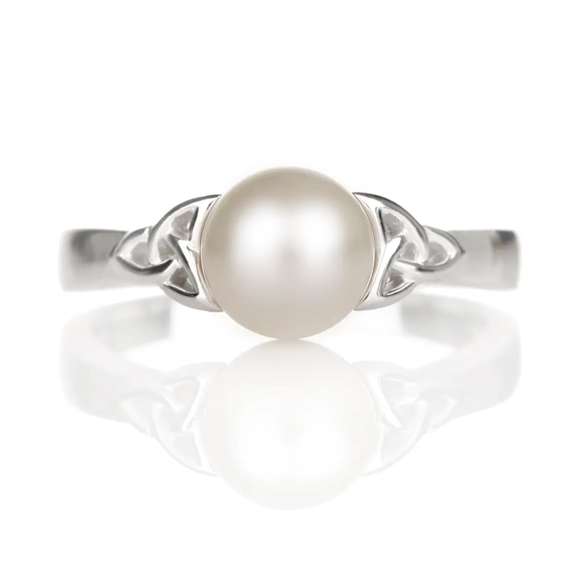 Ring-Irland-Keltisch-Trinity-Perle-Silber-001Qt3ykbjCAA61V Trinity Pearl Ring - Sterling Silber mit Perle - handgefertigt in Irland