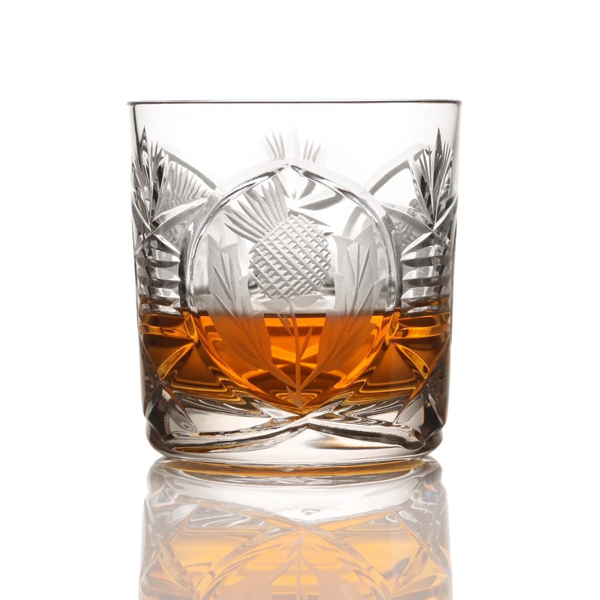 Glencairn-Bothwell-Thistle-Whisky-Tumbler-Glas-001 Glencairn Bothwell Thistle Whisky Tumbler - Kristallglas aus Schottland