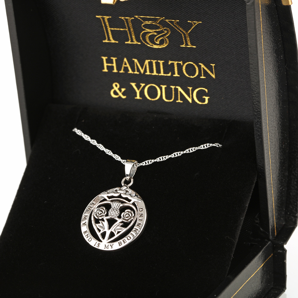 mary-queen-of-scots-sterling-kette-002 Mary Queen of Scots - Maria Stuart Kette aus Sterling Silber - In My End is My Beginning