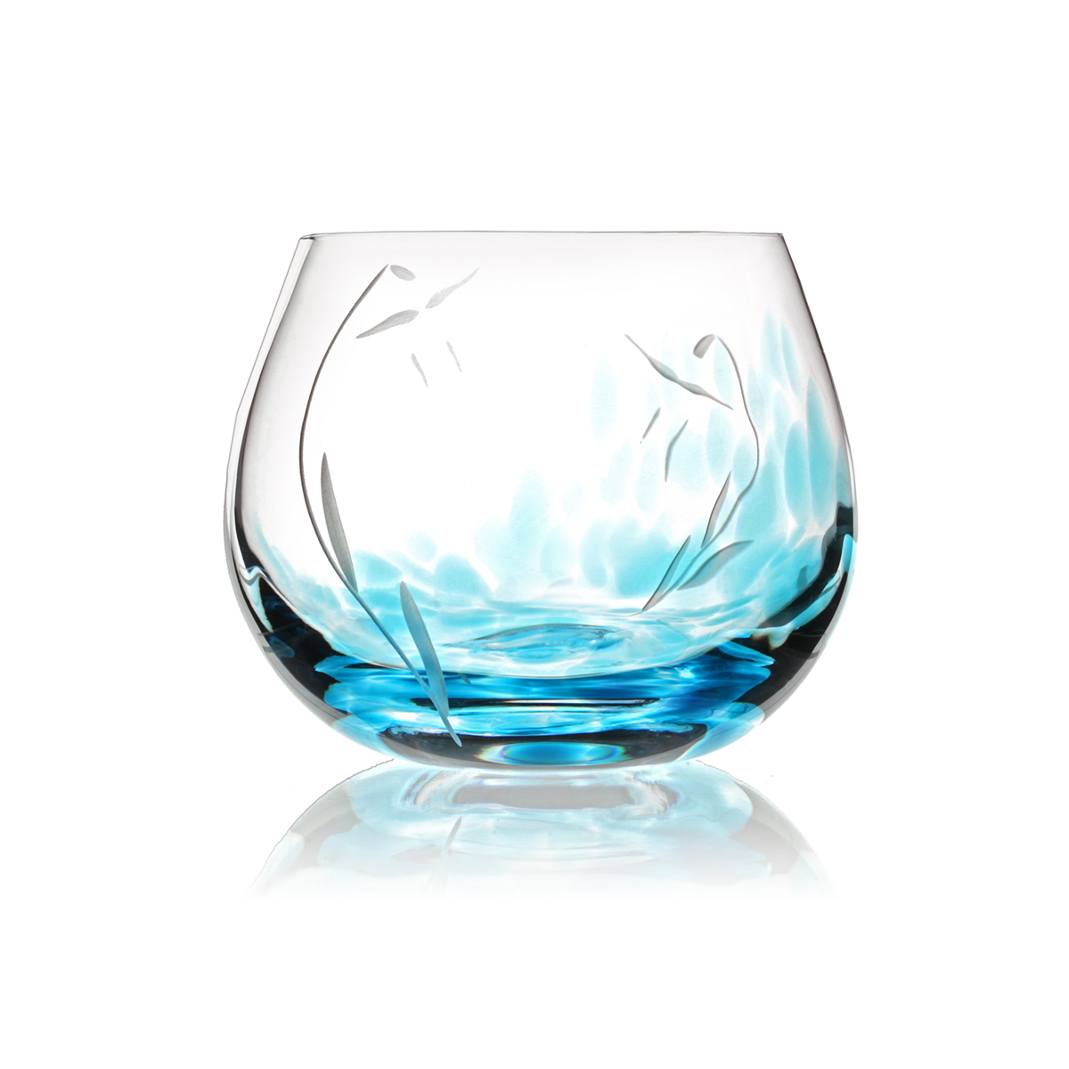 teelicht-kerzen-kristall-glas-irland-001 Celtic Meadow Teelicht Glas - Handgefertigtes Kristallglas aus Irland