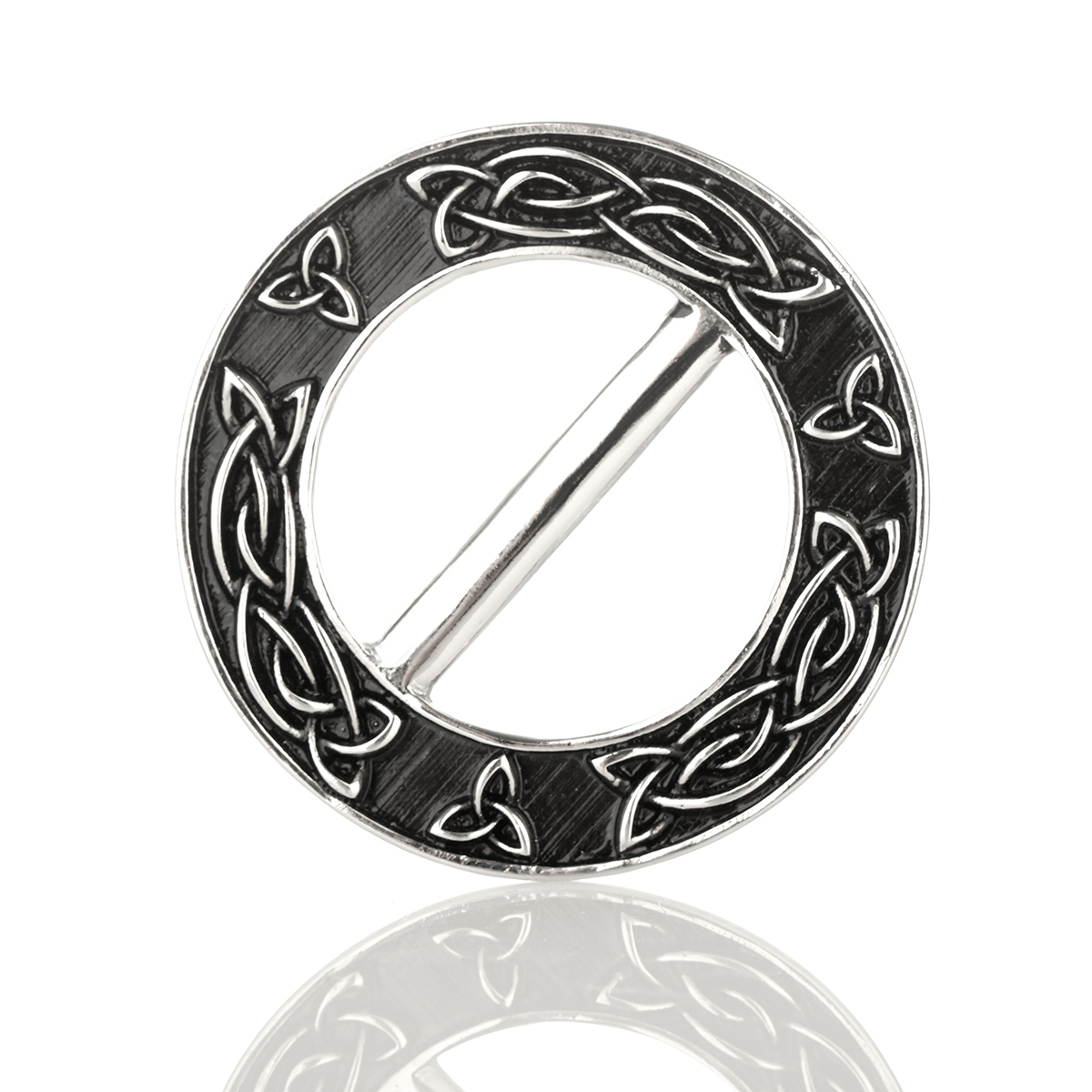 Trinity Knot - Schalring aus Schottland mit keltischem Muster