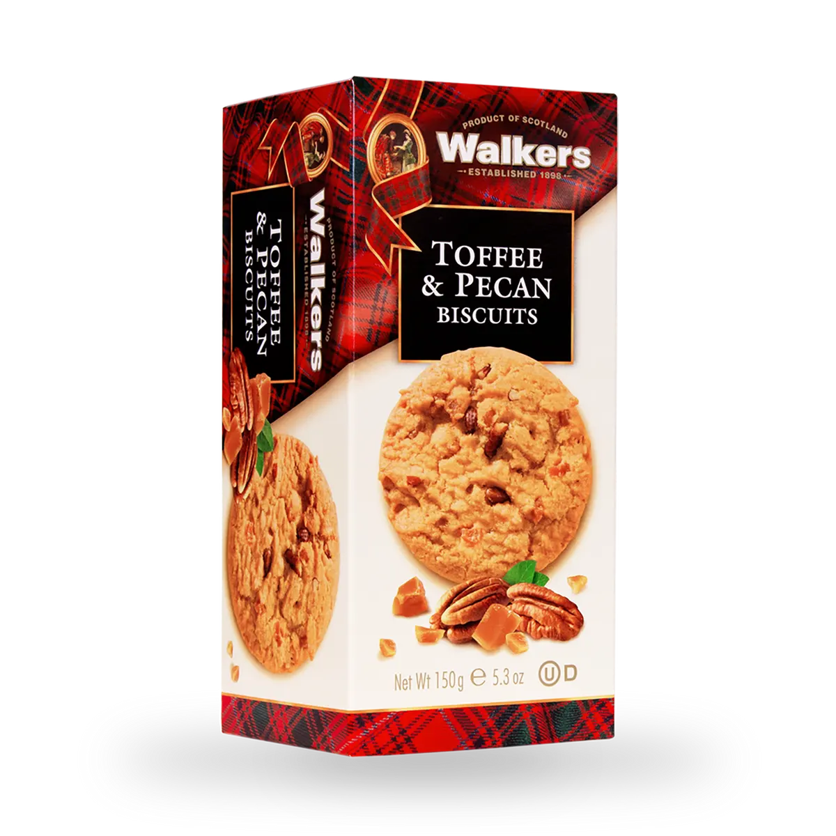 Walker’s Shortbread Toffee & Pecan Biscuits aus Schottland