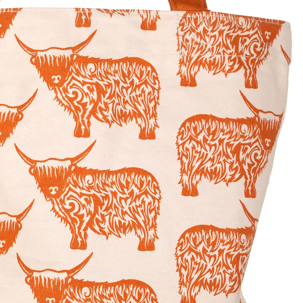 Highland Cow Shopping Bag - schottische Einkaufstasche / Stoffbeutel Highland Cow Shopping Bag - schottische Einkaufstasche / Stoffbeutel