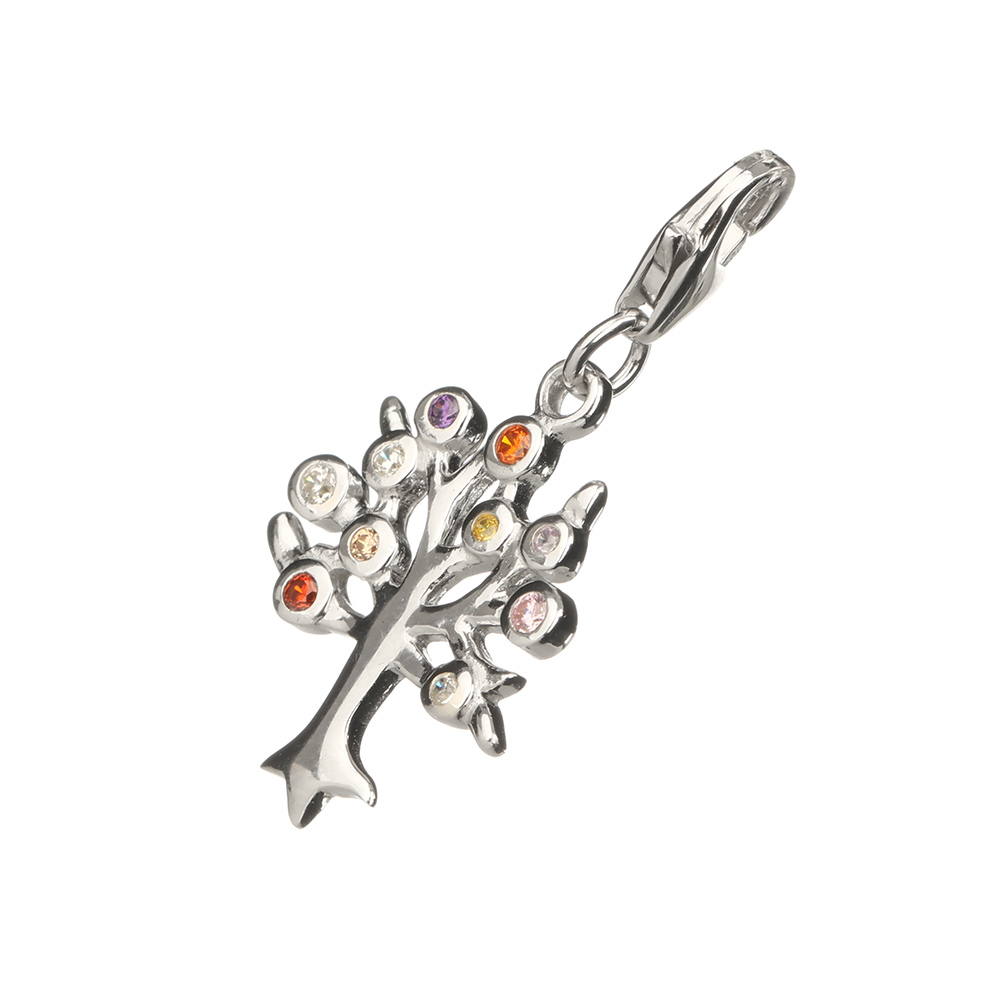 Tree-of-life-charm-bettelarmband-sterling-silber-002 Tree Of Life - Der Lebensbaum als Charm aus Sterling Silber & Kristall