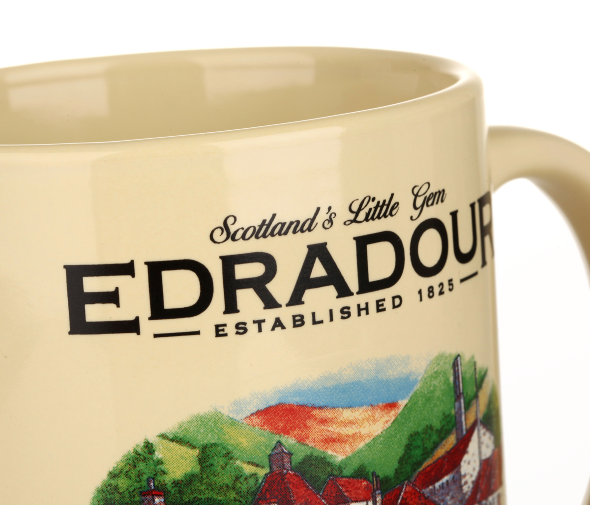 Edradour Mug - Keramik Kaffeebecher von 'Scotland's Little Gem'