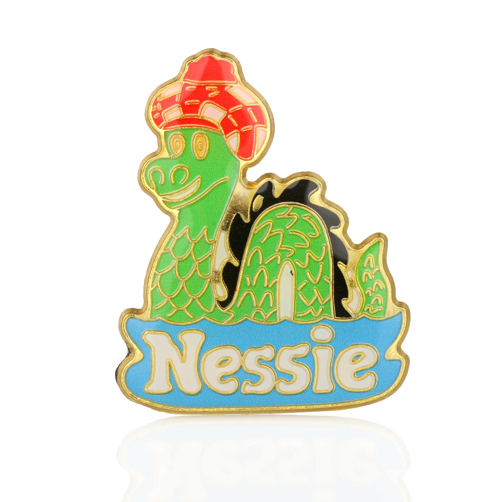Nessie Deko Magnet / Loch Ness Monster Kühlschrankmagnet aus Schottland 
