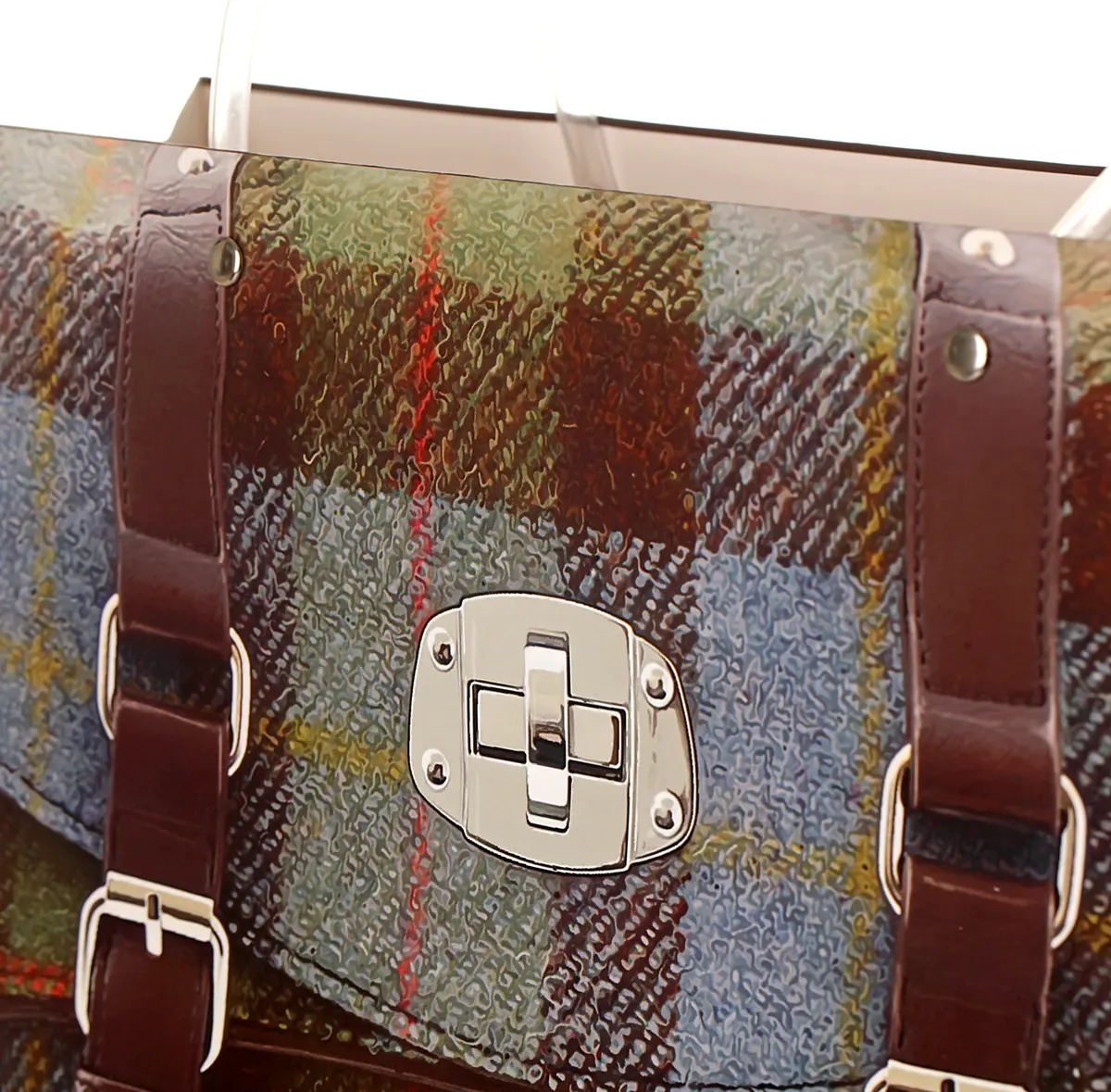 geschenk-beutel-gift-bag-schottland-MacLeod-tartan-003 McLeod Tartan Shopping Bag - schottischer Karomuster Einkaufstasche aus Papier