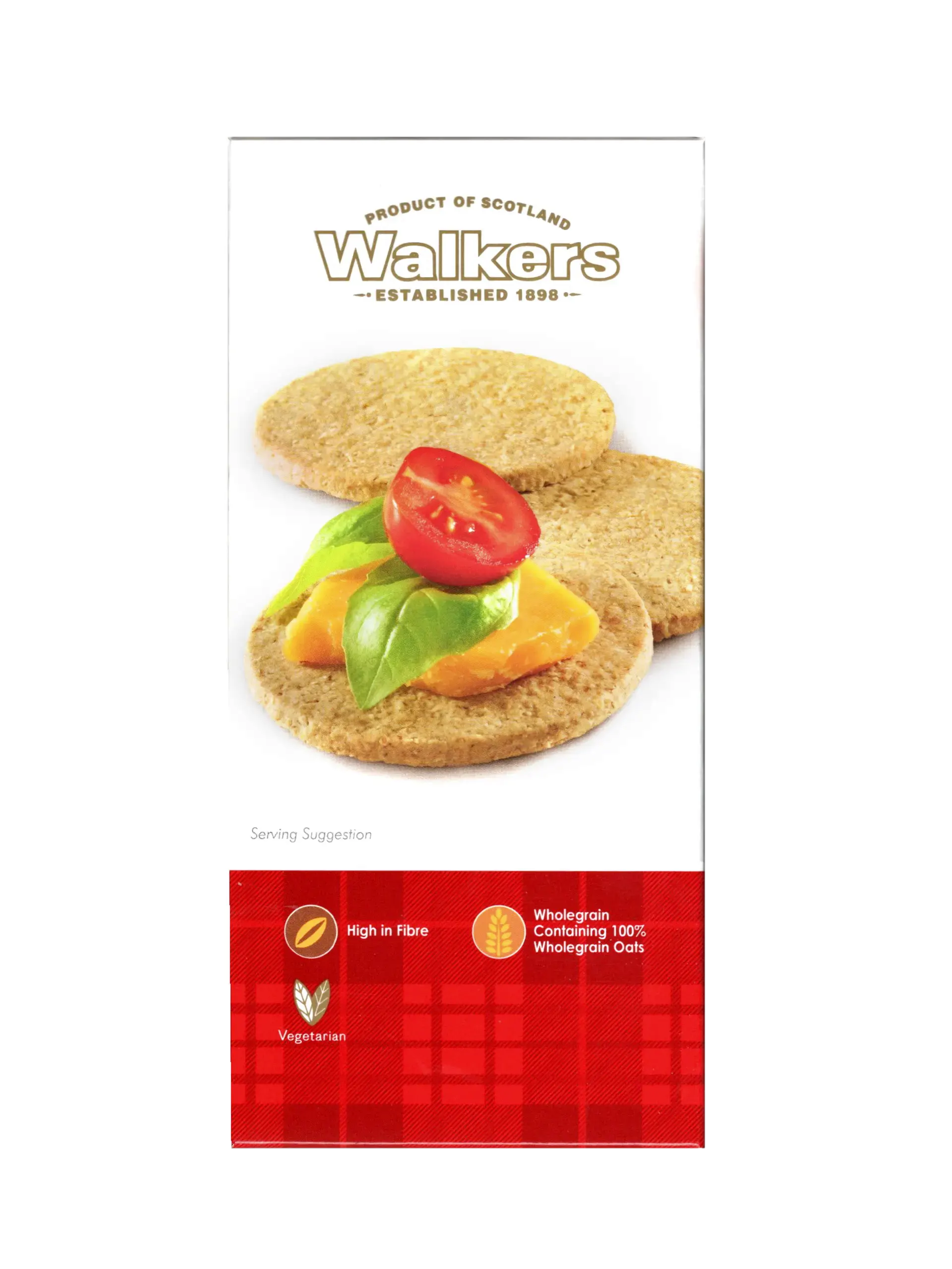 Walker’s Highland Oatcakes - Herzhafte schottische Haferkekse 280 g