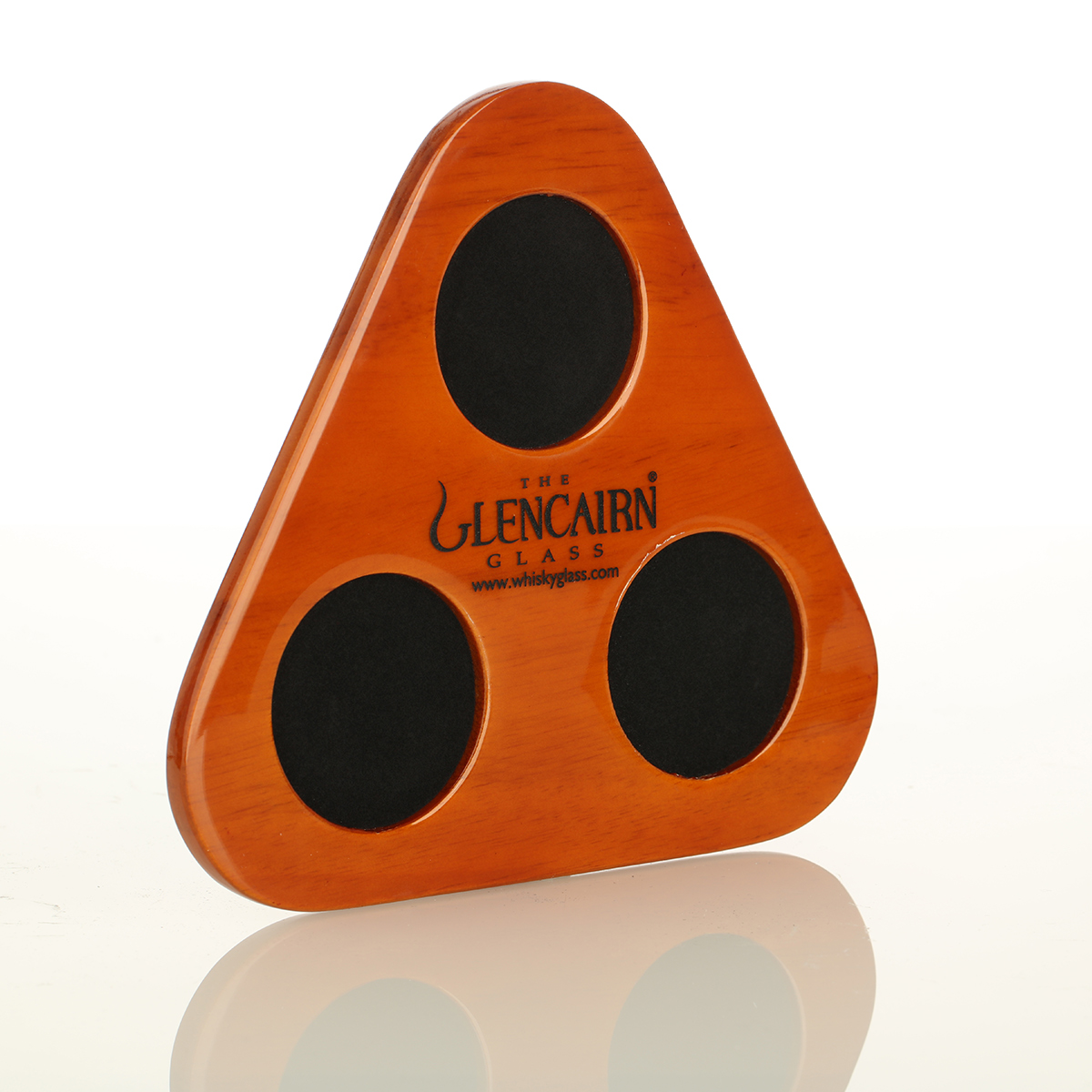 Glencairn Tasting Tray - Tablett aus Eichenholz für drei Glencairn Gläser. Glencairn Tasting Tray - Tablett aus Eichenholz für drei Glencairn Gläser.