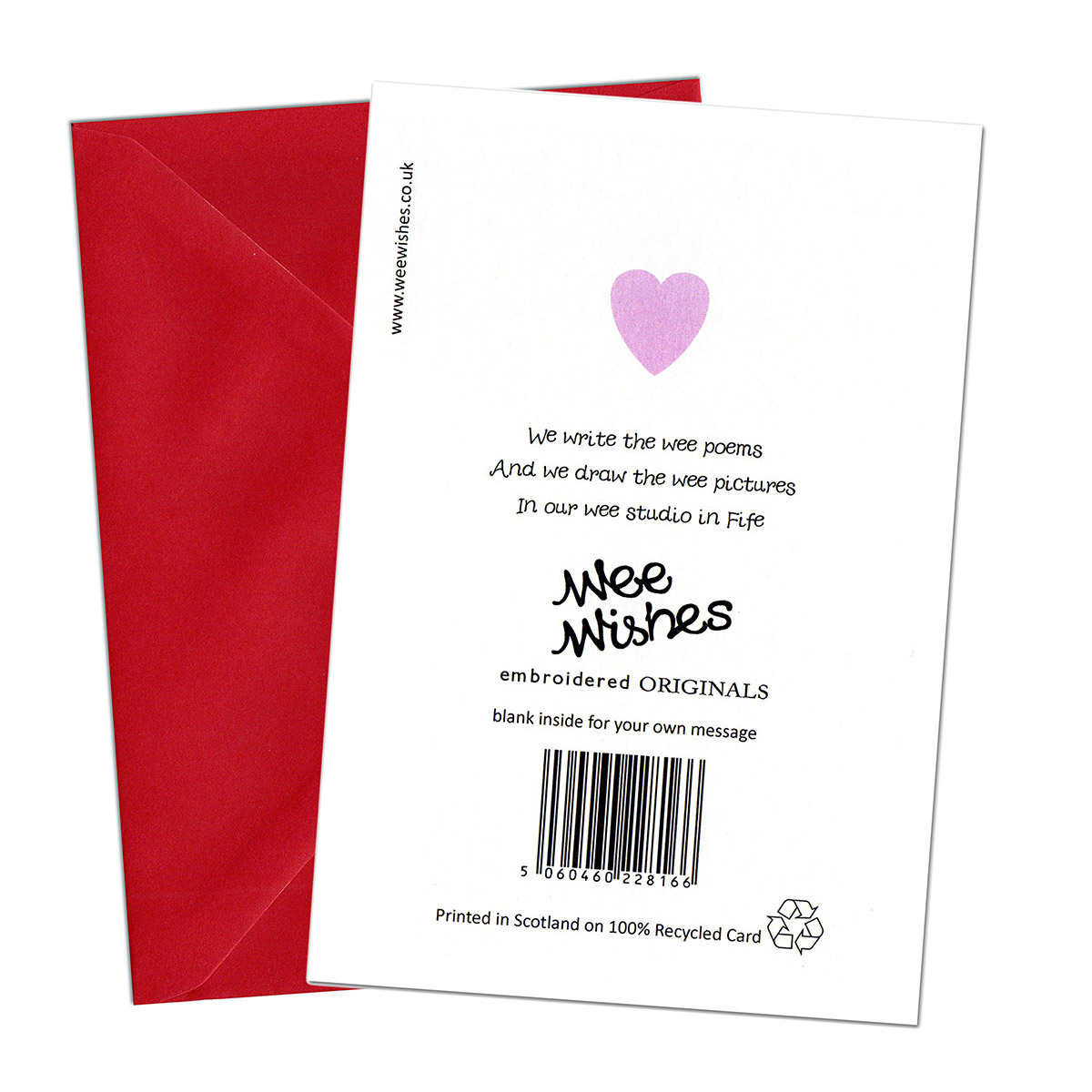 Sending Love and Good Vibes - Grußkarte aus Schottland Sending Love and Good Vibes - Grußkarte aus Schottland