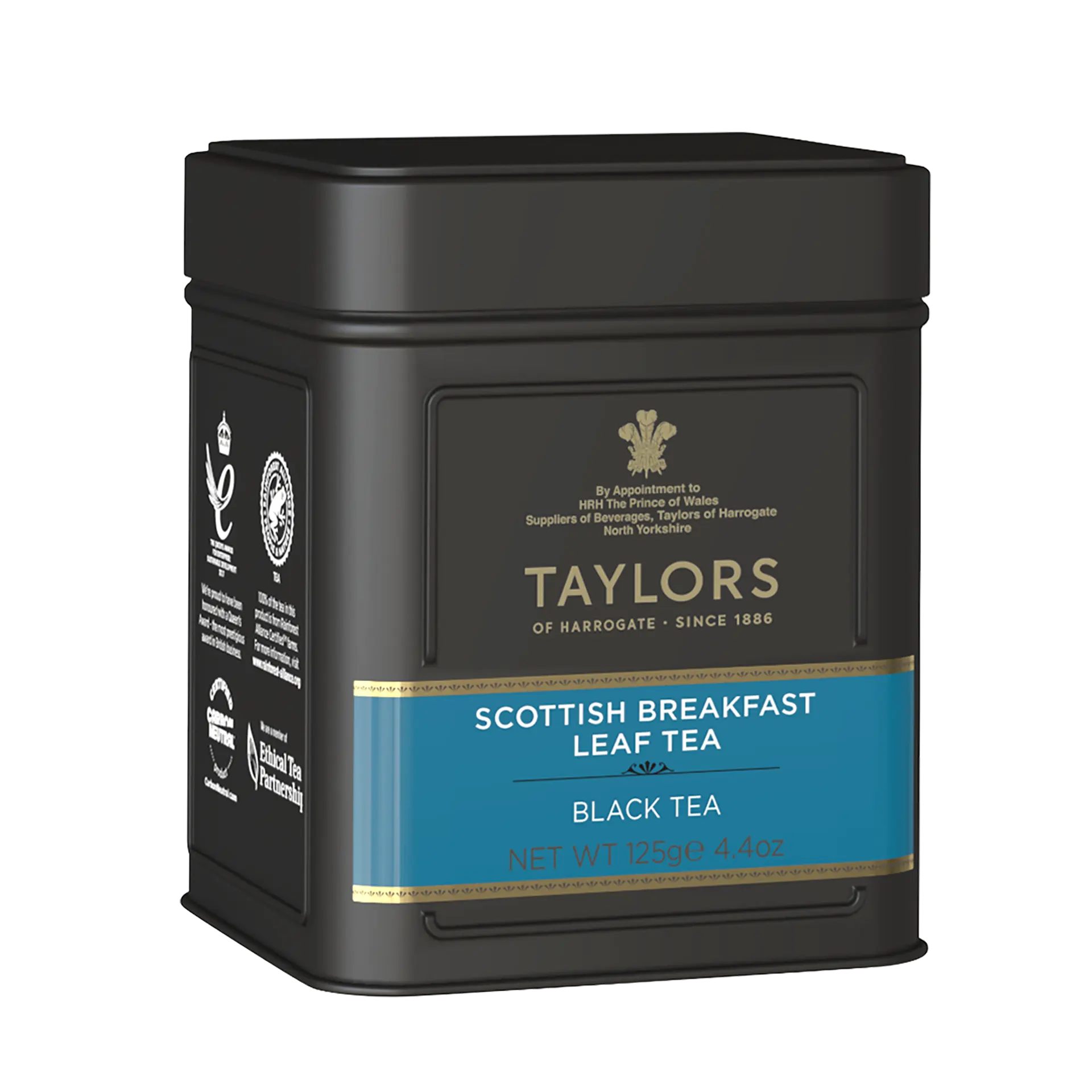 Taylors of Harrogate Scottish Breakfast Tea – Loser Schwarztee in edler Dose
