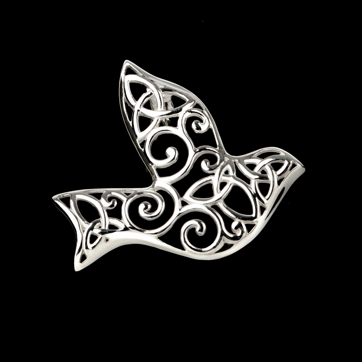iona-taube-schottland-brosche-silber-002idx2xX2bdnIuV Iona Abbey Dove Brosche - keltisch inspirierte Taube aus Sterlingsilber