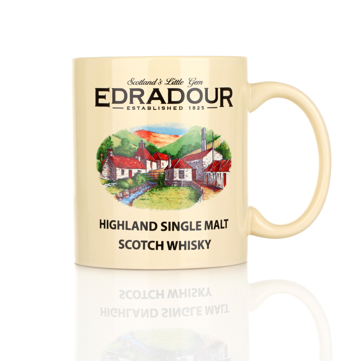 Edradour Mug - Keramik Kaffeebecher von 'Scotland's Little Gem'