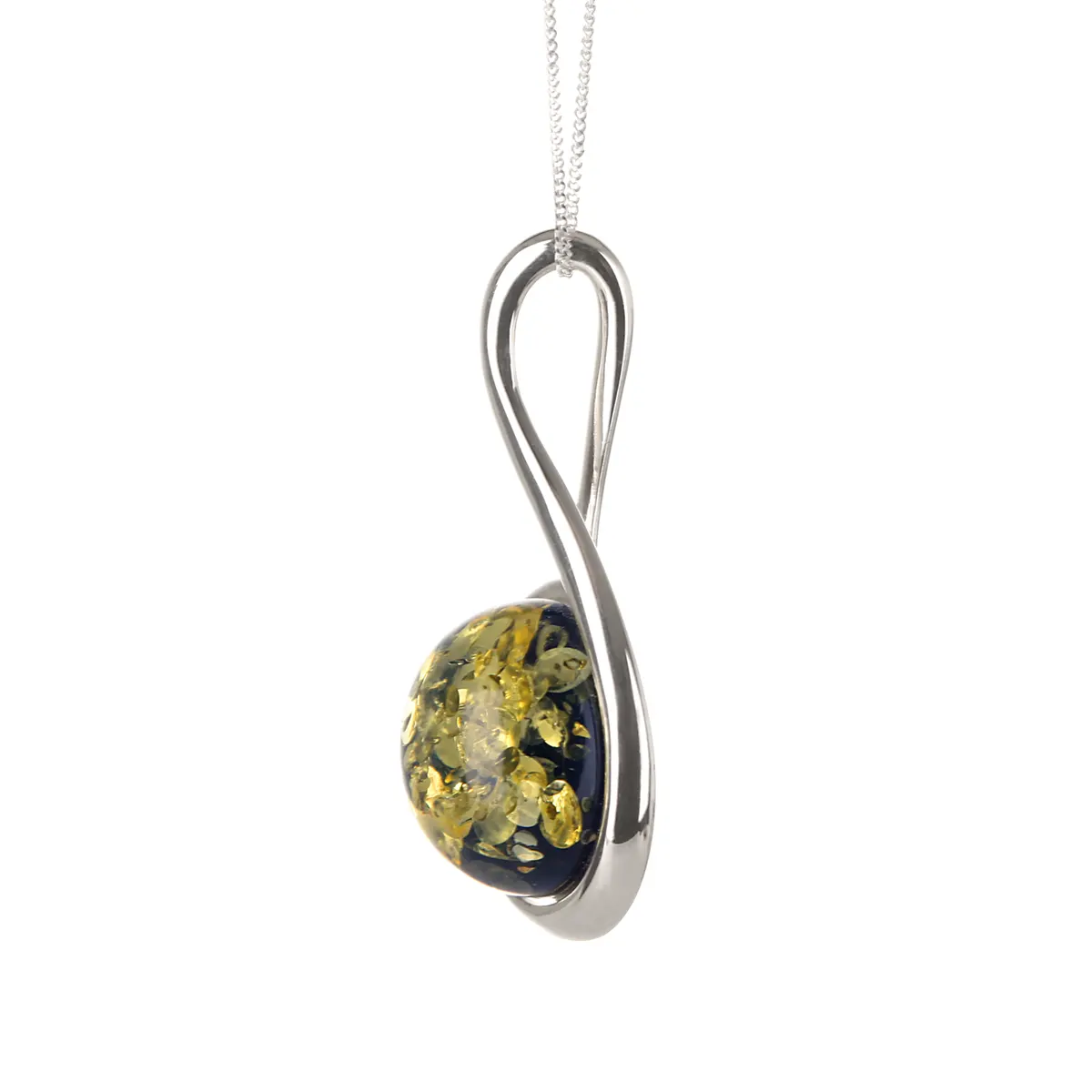 kette-anhaenger-bernstein-amber-gruen-silber-irland-020 Silver Green Amber - Irische Kette aus grünem Bernstein & Sterling Silber