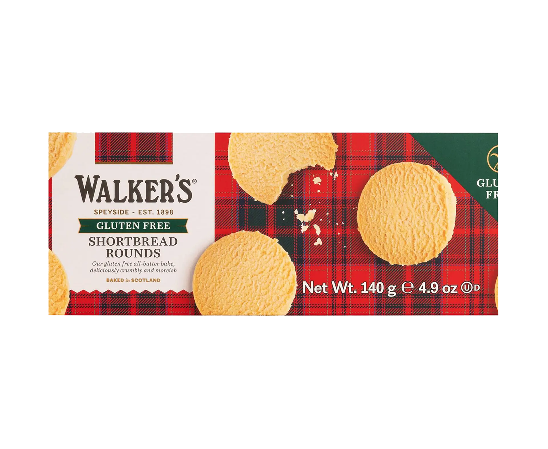 Walker’s Gluten-Free Shortbread Rounds – Glutenfreie Butterkekse aus Schottland