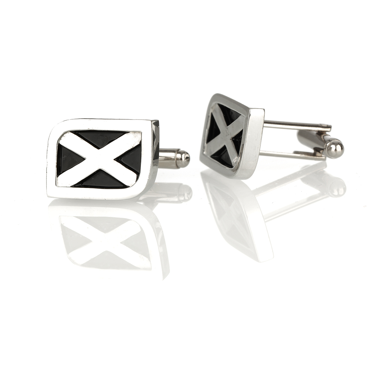 kiltpin-cufflink-set-keltisch-schottland-0063umLofgJVGyLi Saltire Kilt Pin & Manschettenknöpfe Set – handgefertigtes Set mit schottischer Flagge