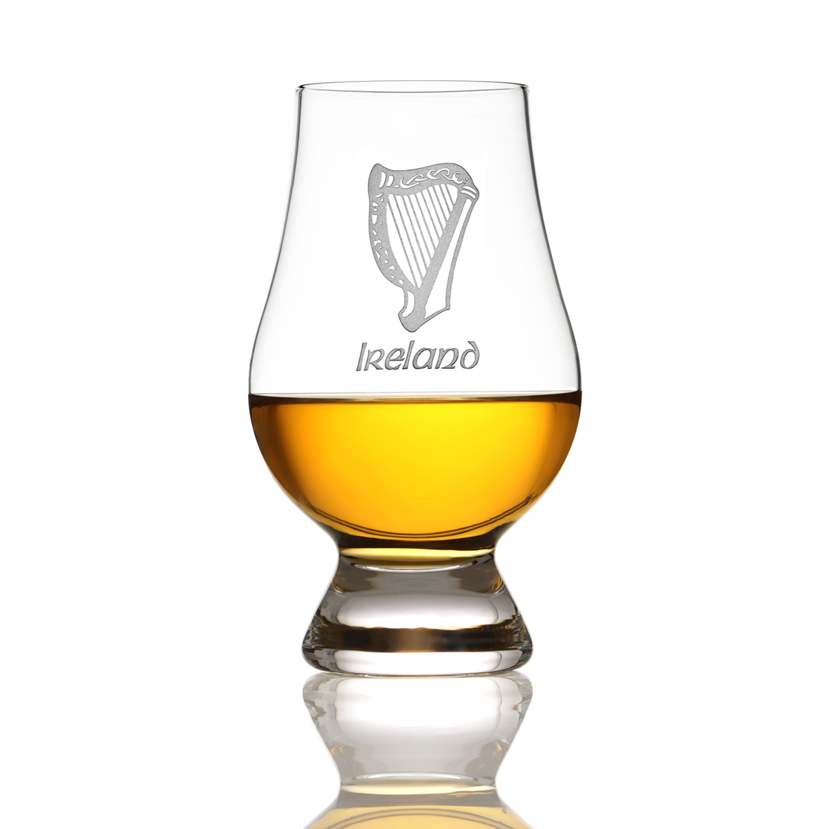 Glencairn-Whisky-Tasting-glas-irish-harp-Harfe-Irland-002 Glencairn Whisky Tasting Glas mit Gravur 'Irish Harp - irische Harfe'