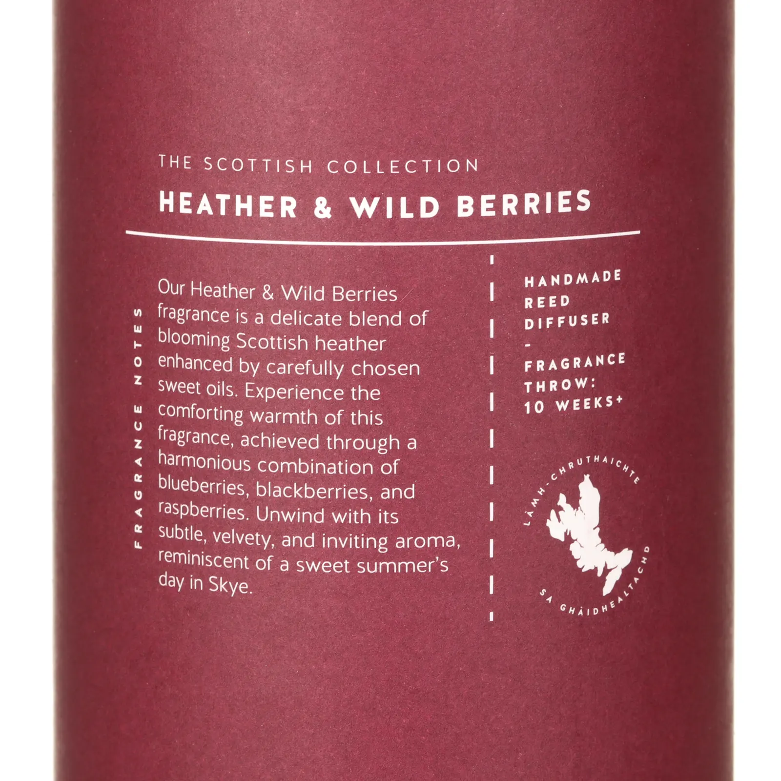 Isle of Skye Candles Duft Diffusor - Heather & Wild Berries - Zarter Frühlingsduft aus Schottland Isle of Skye Candles Duft Diffusor - Heather & Wild Berries - Zarter Frühlingsduft aus Schottland