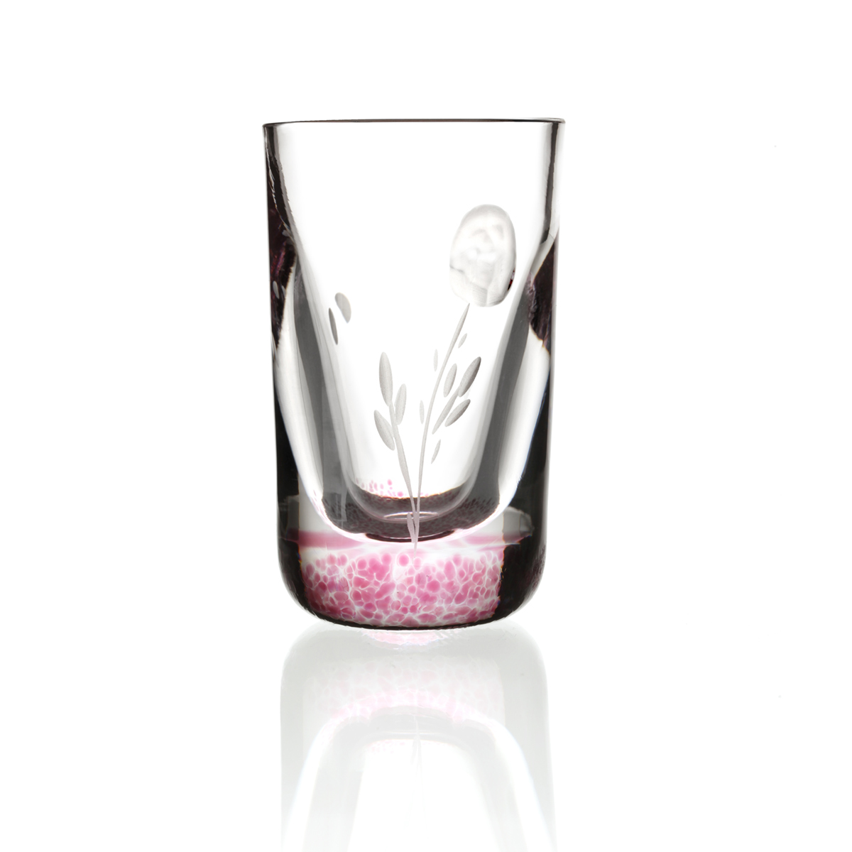 Irish Rose Shotglas  - Handgefertigtes Kristallglas aus Irland