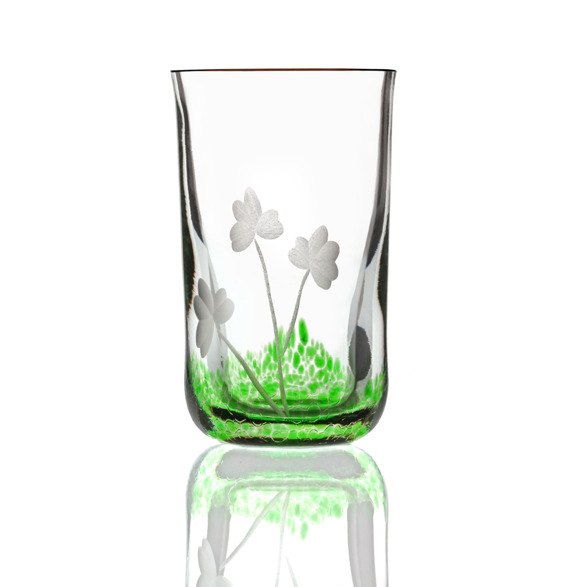 shot-schnaps-glas-irland-irish-shamrock-kleeblatt-001EAhyhAvqgKvKQ Irish Shamrock Shotglas / Schnapsglas - Handgefertigtes Kristallglas aus Irland