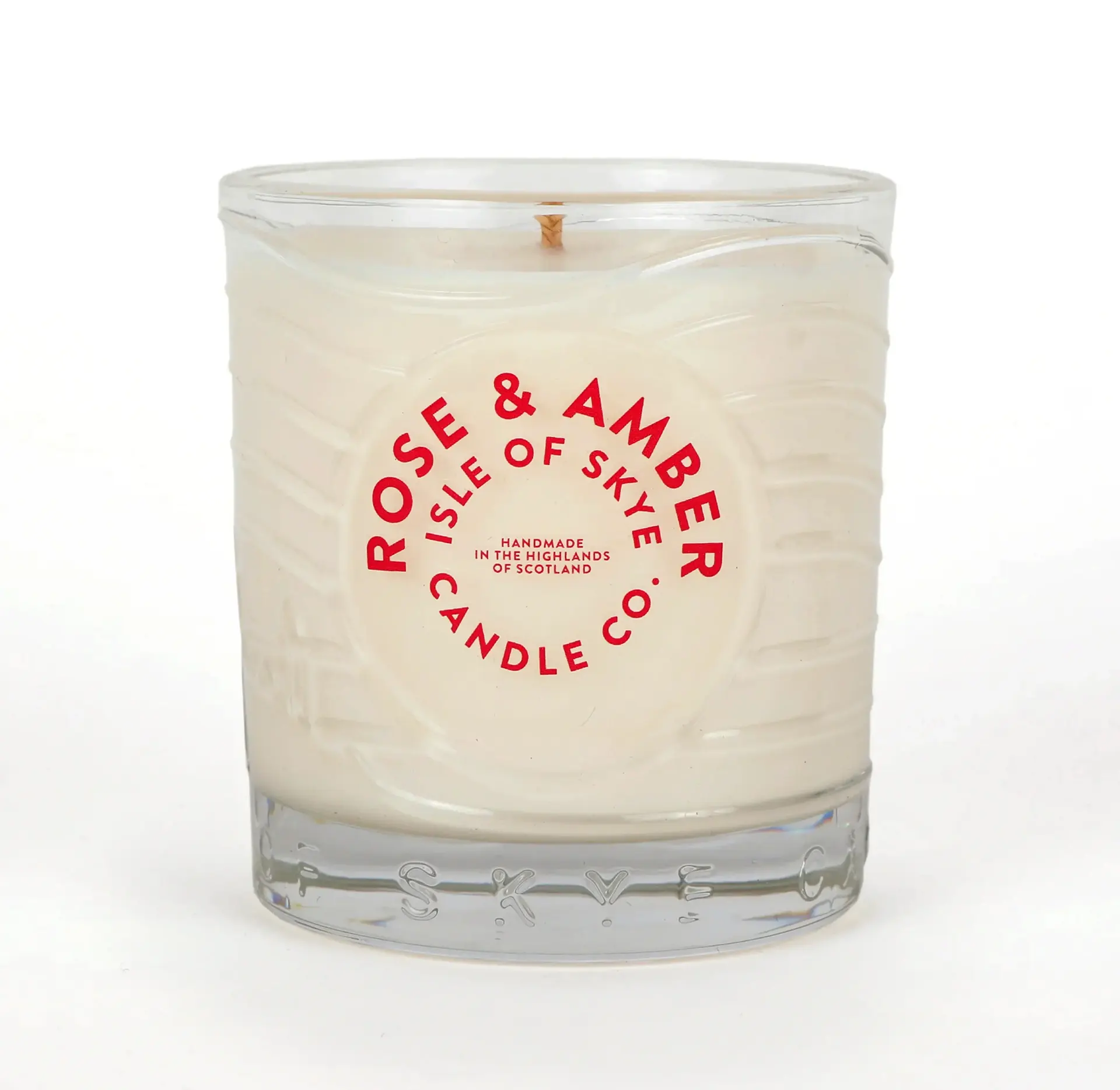 Rose & Amber Island Tumbler Duftkerze - Frisch & lebendig