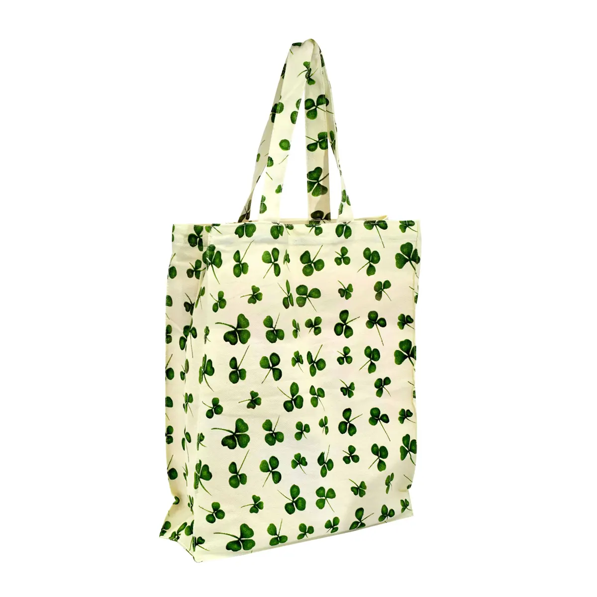 stoff-beutel-tote-shopping-bag-irland-irish-shamrock-kleeblatt-002 Shamrock Shopping Bag -  irische Kleeblatt Einkaufstasche / Stoffbeutel