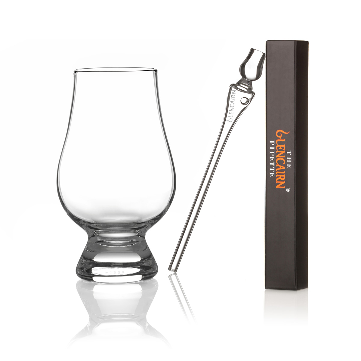glencairn-crystal-glas-pipette-001 Original Glencairn Whisky Glas mit passender Wasser Pipette - Kristallglas made in Scotland