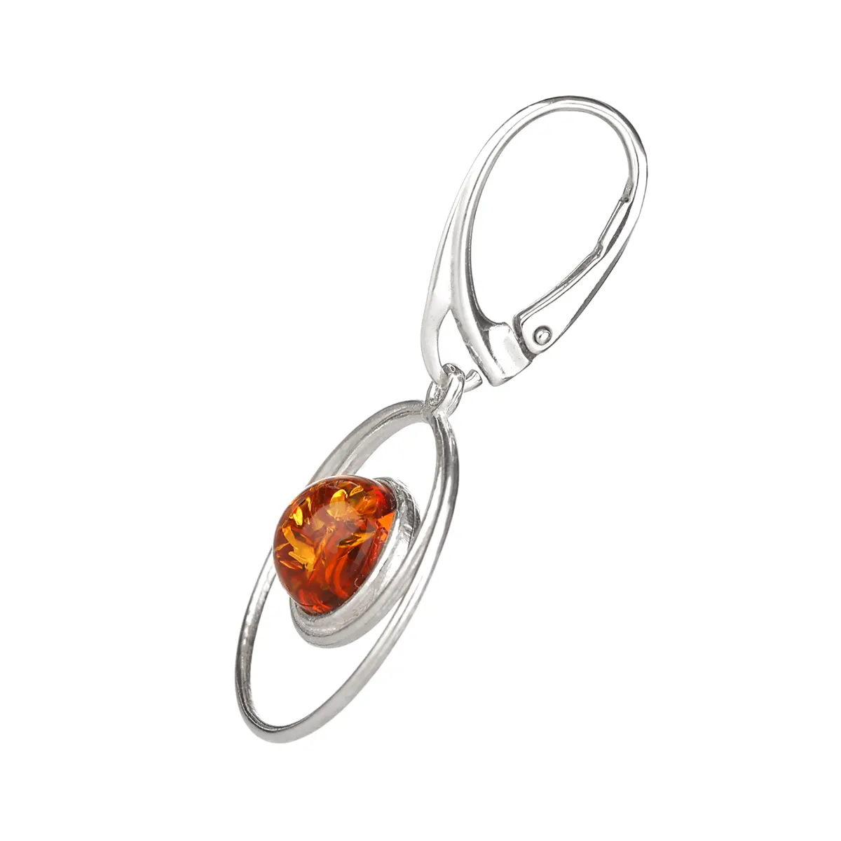 ohrhaenger-ohrringe-bernstein-amber-gelb-silber-irland-004 Amber Silver Circles - Irische Ohrstecker aus honigfarbenem Bernstein & Sterling Silber