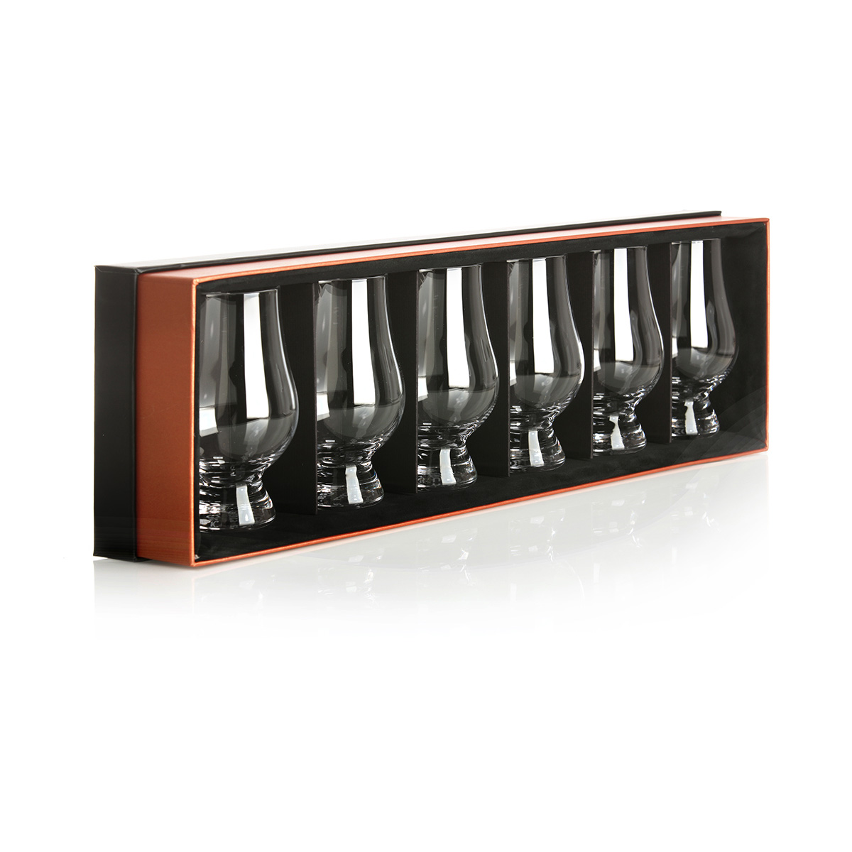 6 x Glencairn Whisky Tasting Glas im Luxus 6er-Set mit edler Geschenkbox - Original aus Schottland