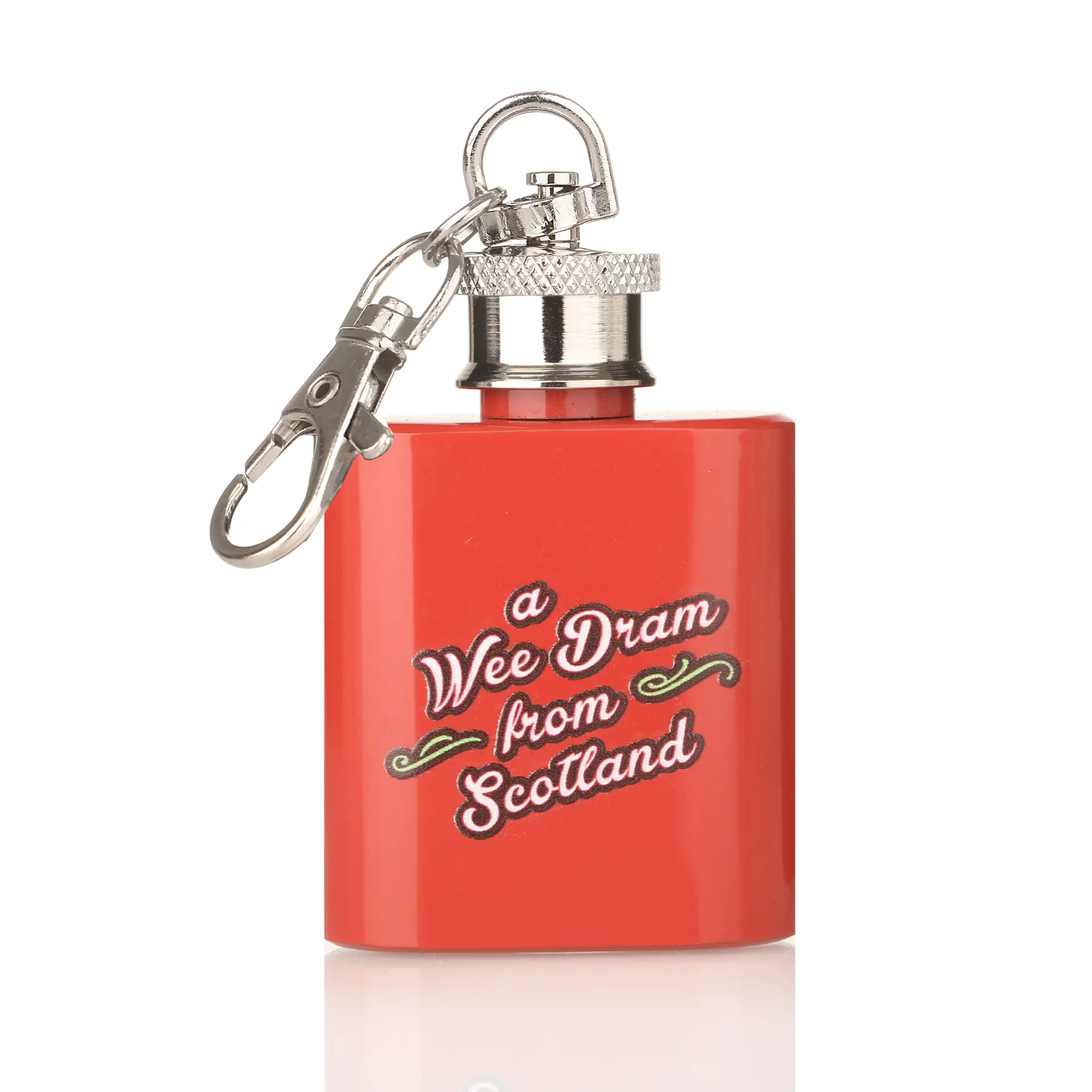 A Wee Dram Flachmann Schlüsselanhänger aus Schottland A Wee Dram Flachmann Schlüsselanhänger aus Schottland