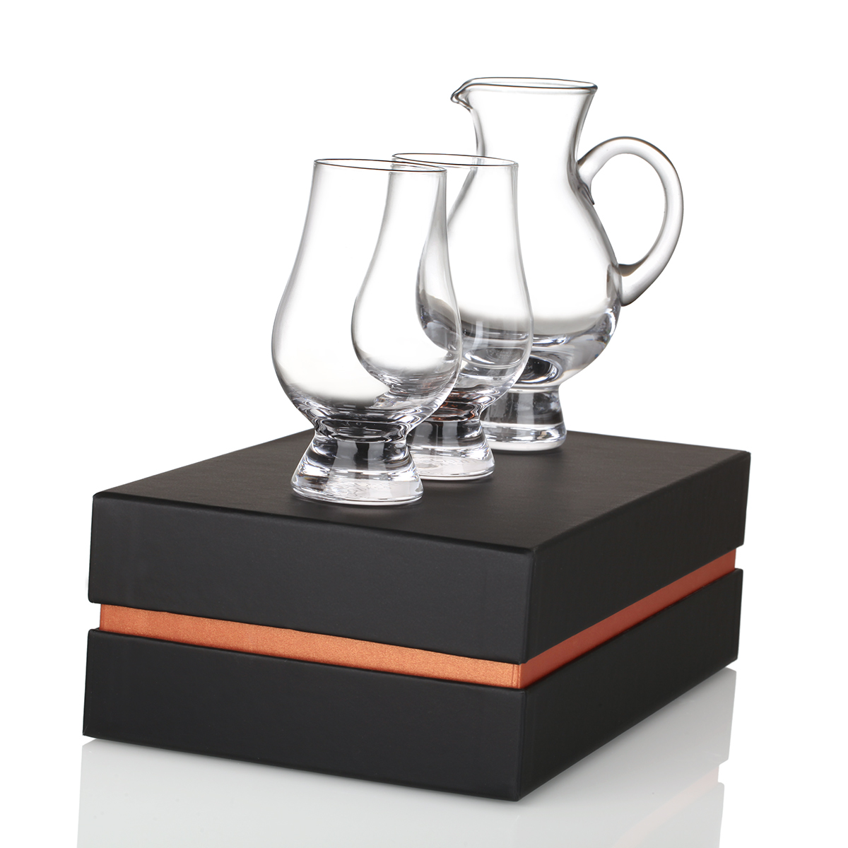 glencairn-whisky-glas-wasser-krug-geschenk-set-005 Glencairn Luxus Tasting Set - 2 Whisky Gläser & Wasserkrug im Geschenkkarton