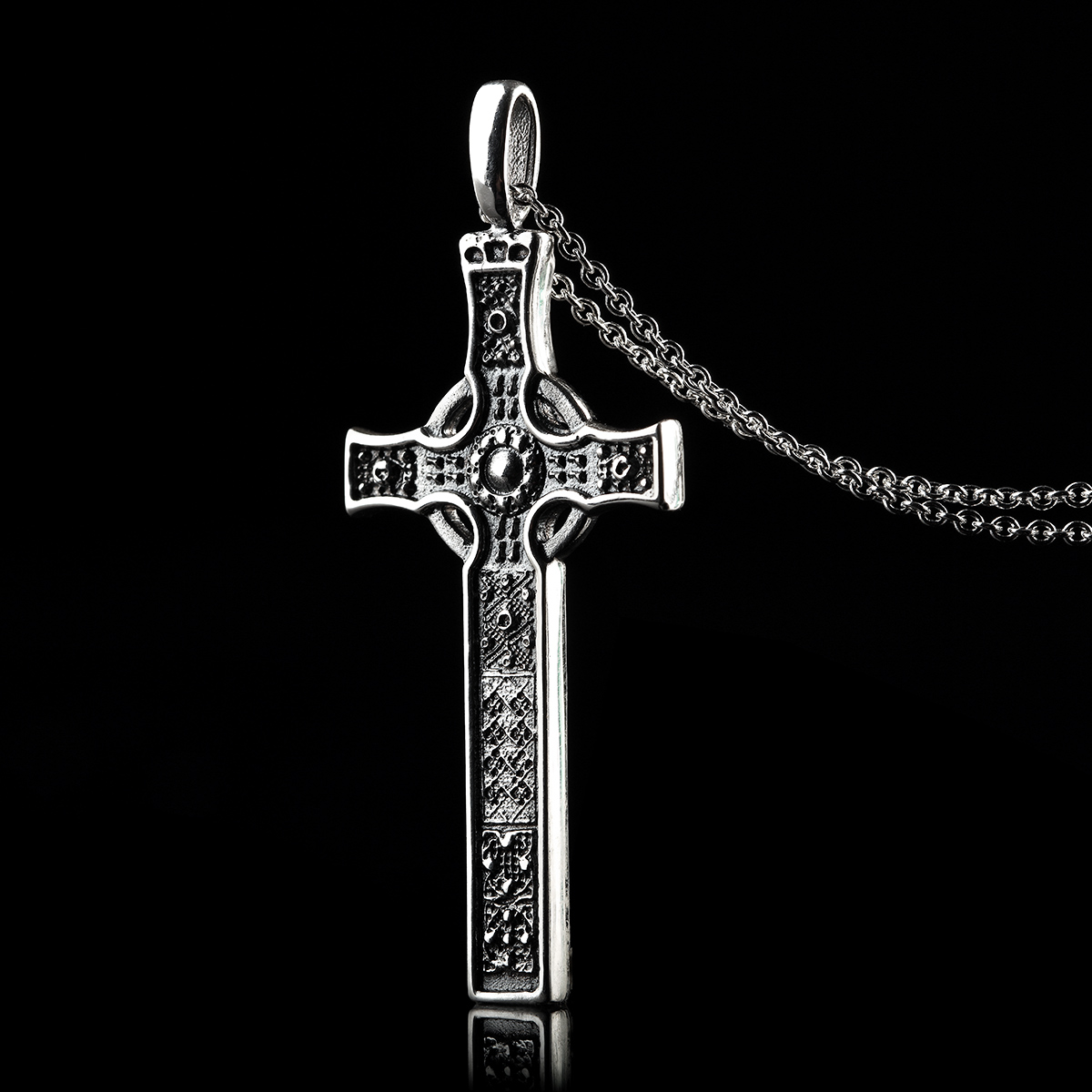 St John's Cross of Iona - Keltisches Kreuz Anhänger aus Orkney, Schottland