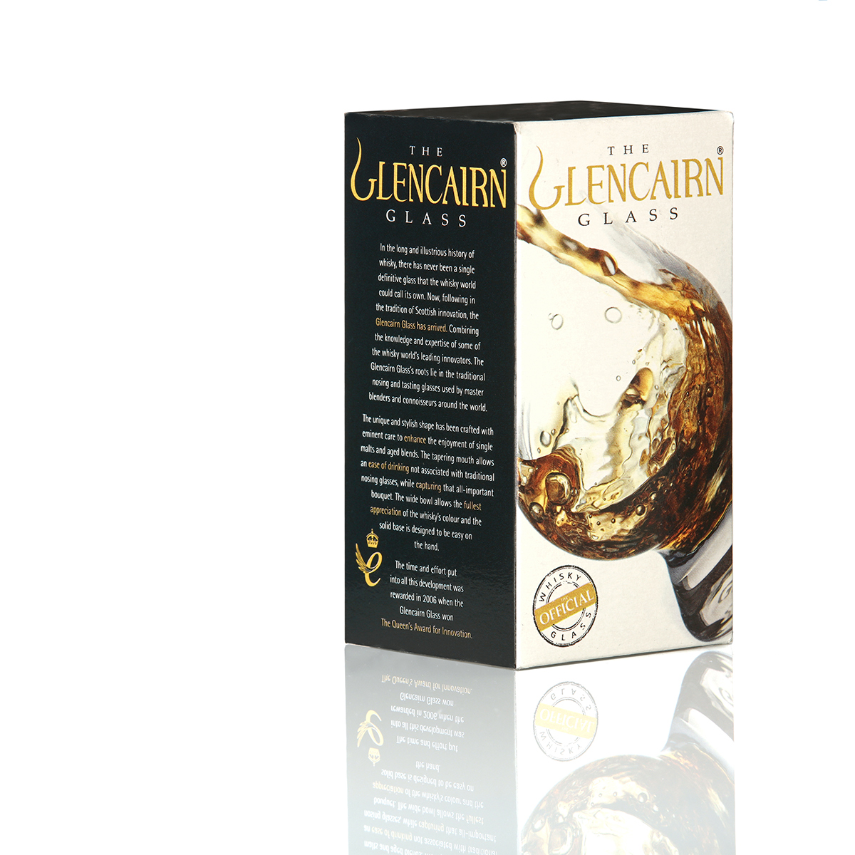 Glencairn Whisky Tasting Glas mit Gravur  ' Scotland' & Schottische Distel