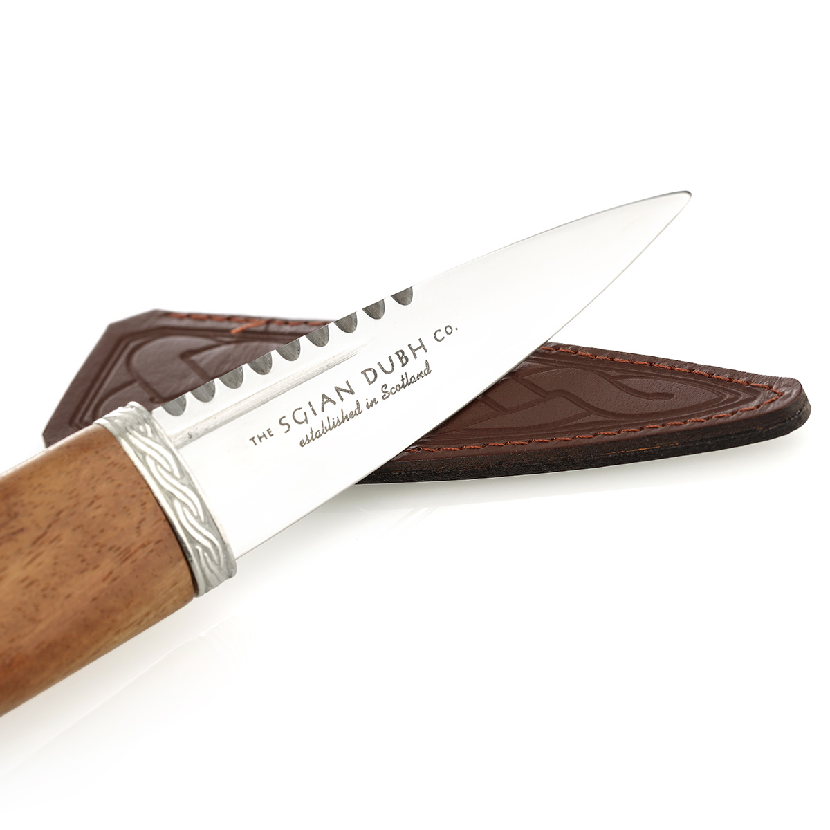 sgian-dubh-keltisch-schottland-017 Rosewood Amber Sgian Dubh aus Schottland - Keltische Muster Rosenholz & Kristall