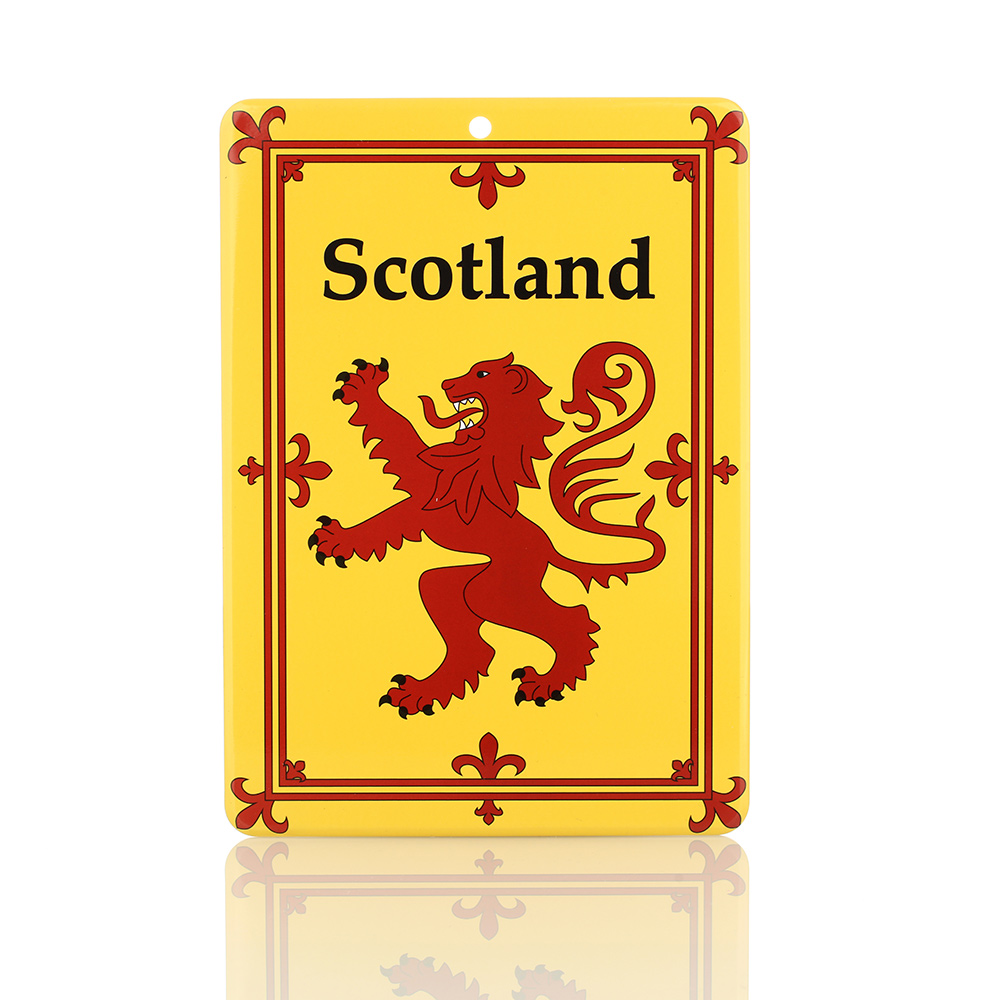 Scottish Lion - schottischer Löwe - nostalgisches Blechschild