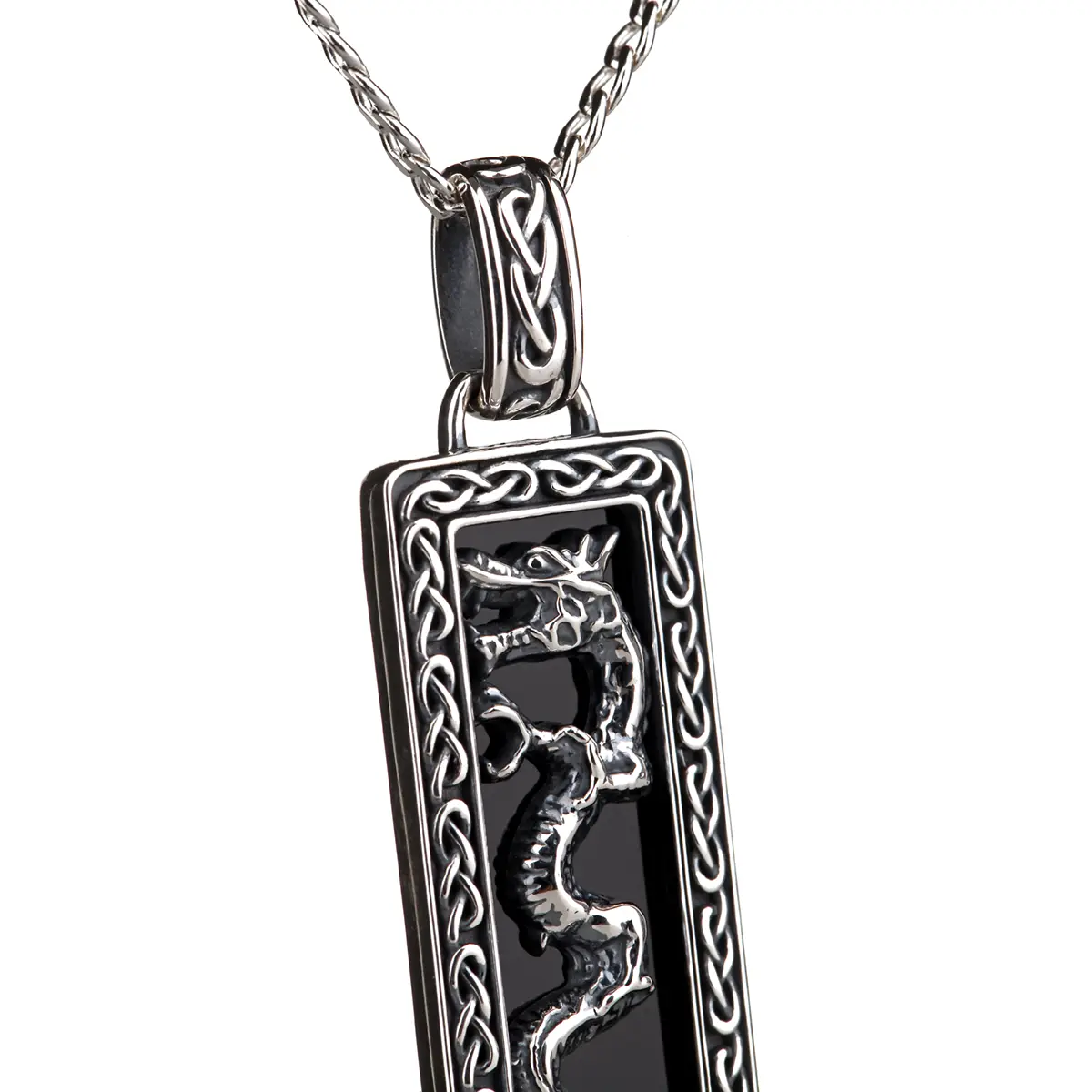kette-anhaenger-spirit-celt-sky-black-onyx-dragon-slber-irland-005 Spirit of the Celt - Black Onyx Dragon - Sterling Silber Kette aus Irland