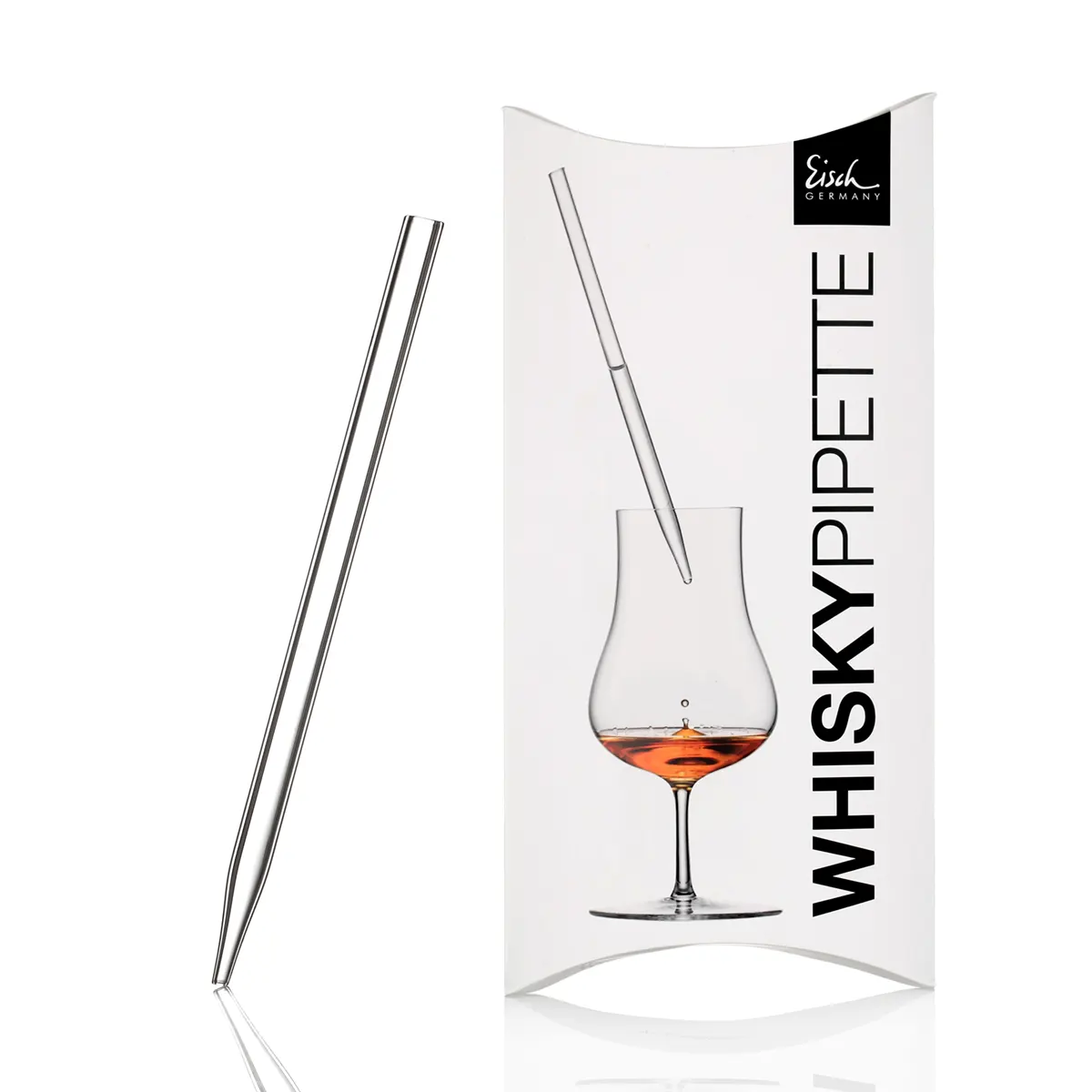 Whisky-pipette-eisch-gentleman-glas-klar-001 Eisch Whiskypipette Gentleman - Klar Glas - im Geschenkkarton