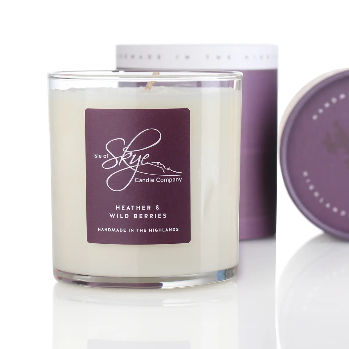 Isle of Skye Candles Duftkerze XL - Heather & Wild Berries - Frischer Sommerduft der schottischen Highlands Isle of Skye Candles Duftkerze XL - Heather & Wild Berries - Frischer Sommerduft der schottischen Highlands