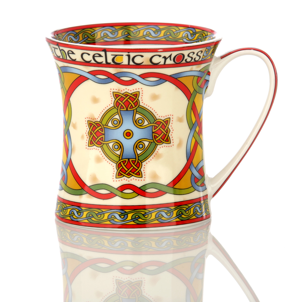 kaffeebecher-mug-keltisch-celtic-irland-045 Celtic Cross Mug - Kaffeebecher aus Irland mit keltischem Kreuz & Ornamenten