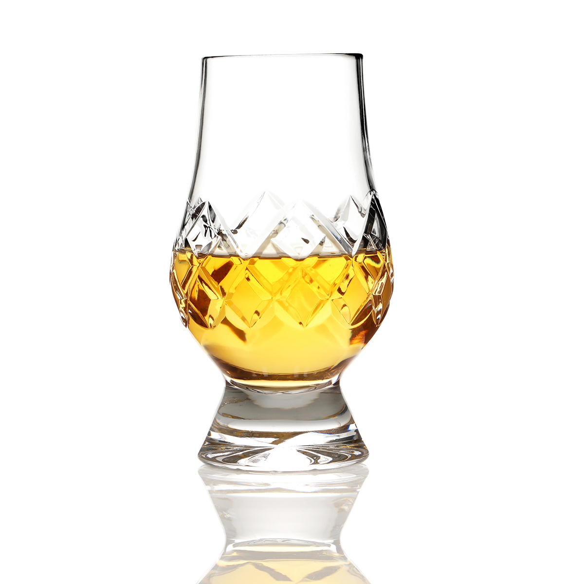glencairn-whisky-tasting-kristall-glas-diamant-004 Glencairn Cut Kristall Whisky Tasting Glas mit Diamantschliff
