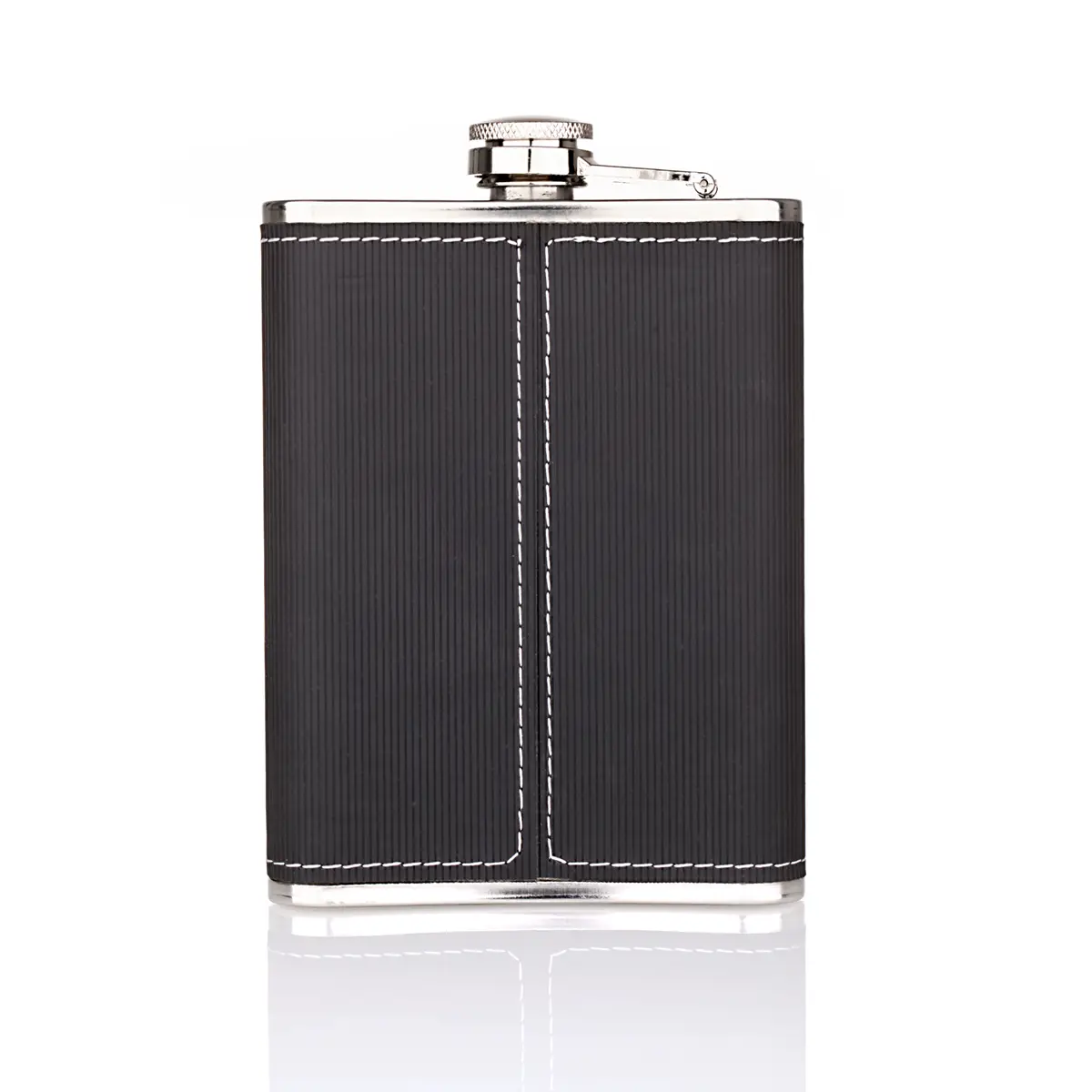 flachmann-hip-flask-edelstahl-schottland-stag-hirsch-003 Stag Head Hip Flask - Schottischer Hirsch Flachmann aus Edelstahl