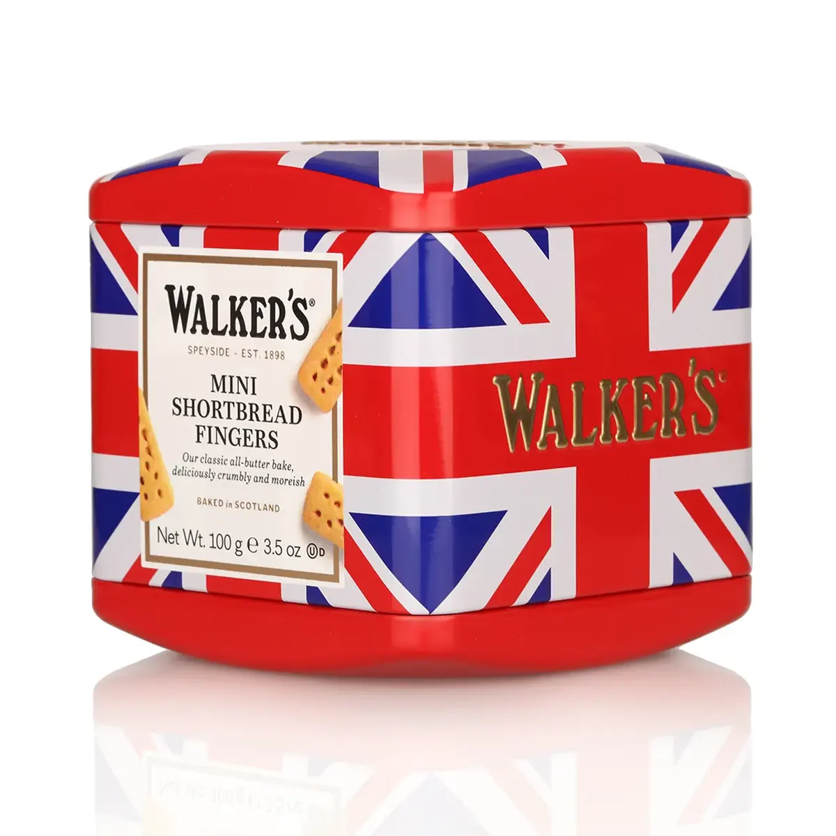 Walker’s Shortbread Fingers "Union Jack" Tin – Buttergebäck in Geschenk-Dose