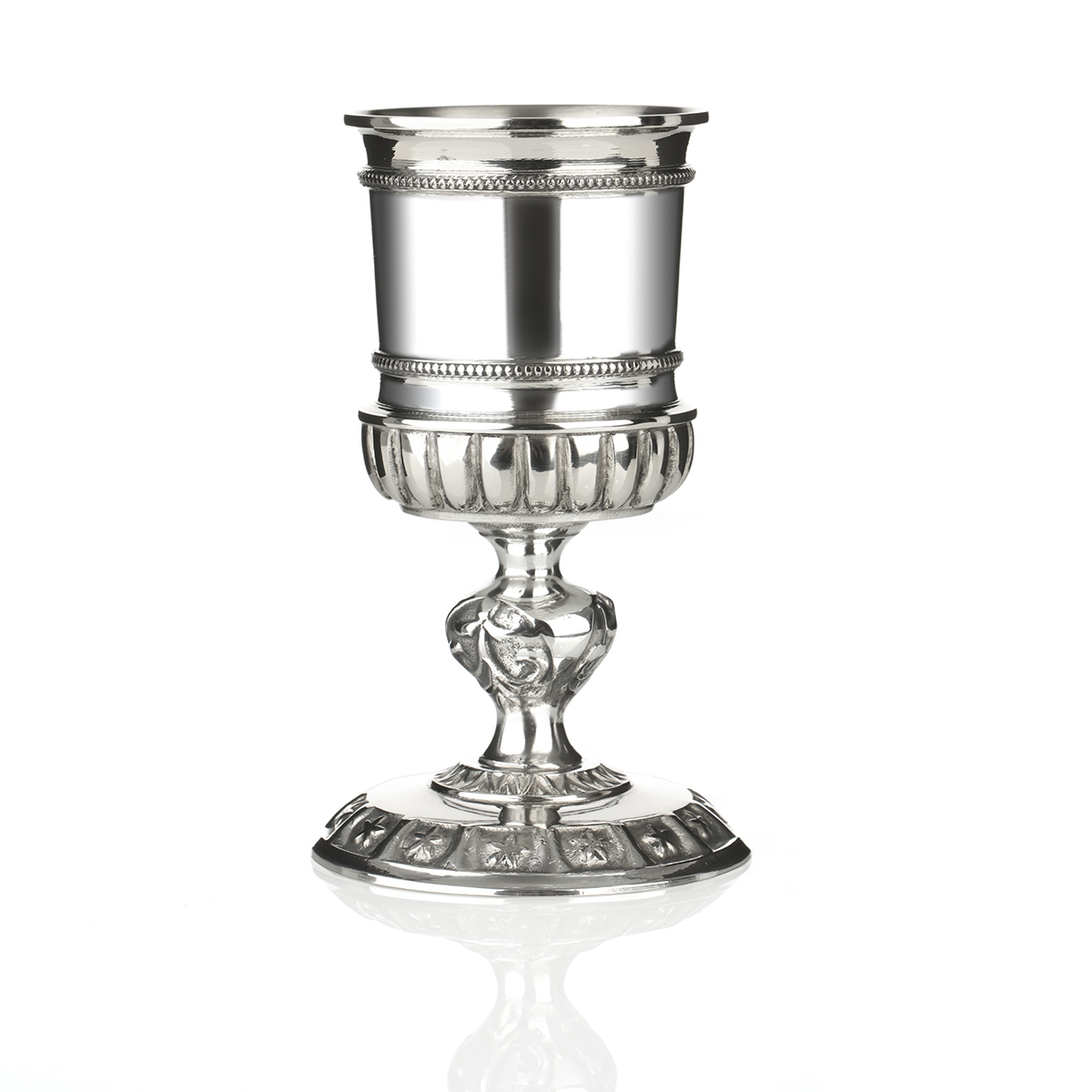 canterbury-goblet-weinkelch-england-001 Canterbury Goblet - Massiver Weinkelch aus Zinn - Handgefertigt in England