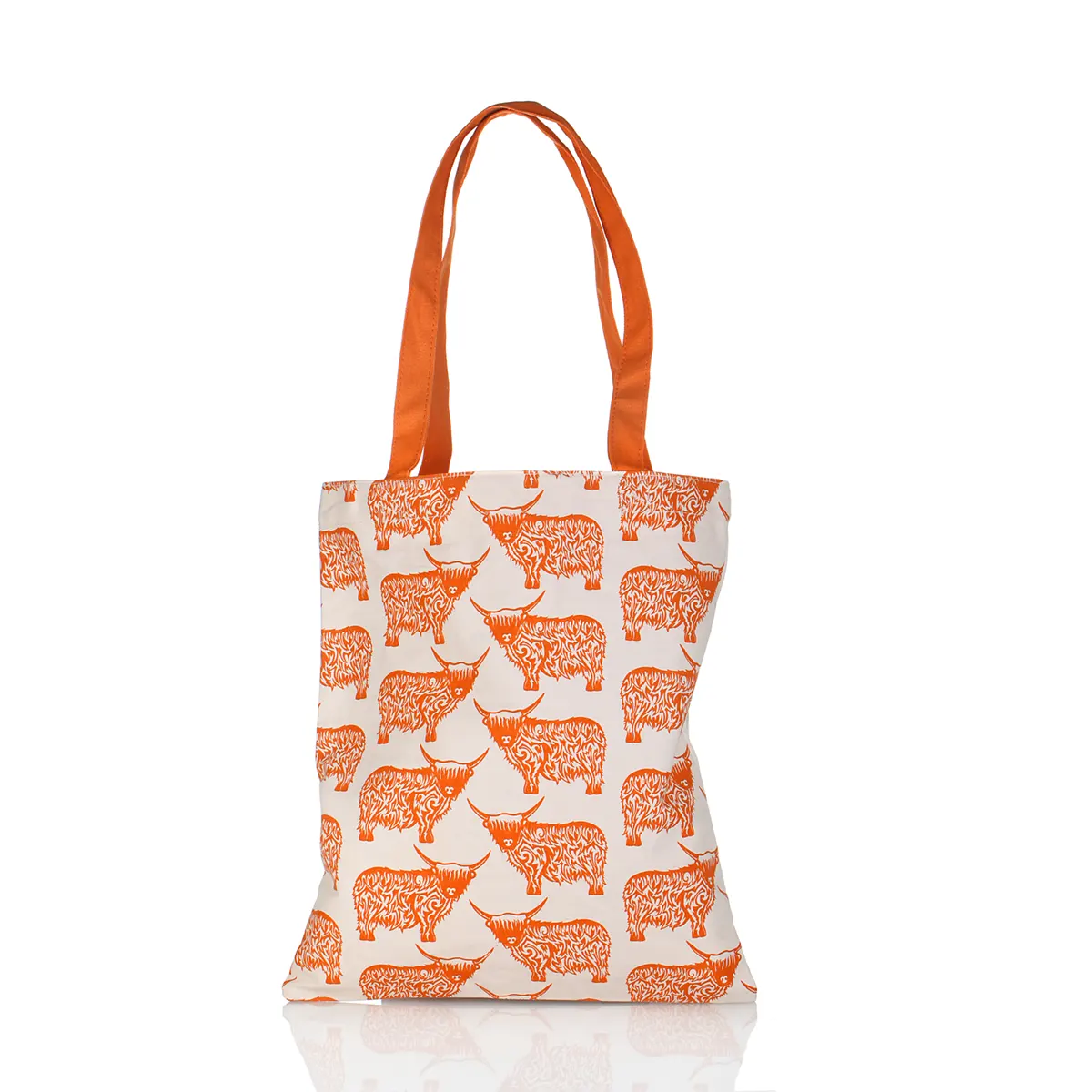 Highland Cow Shopping Bag - schottische Einkaufstasche / Stoffbeutel Highland Cow Shopping Bag - schottische Einkaufstasche / Stoffbeutel