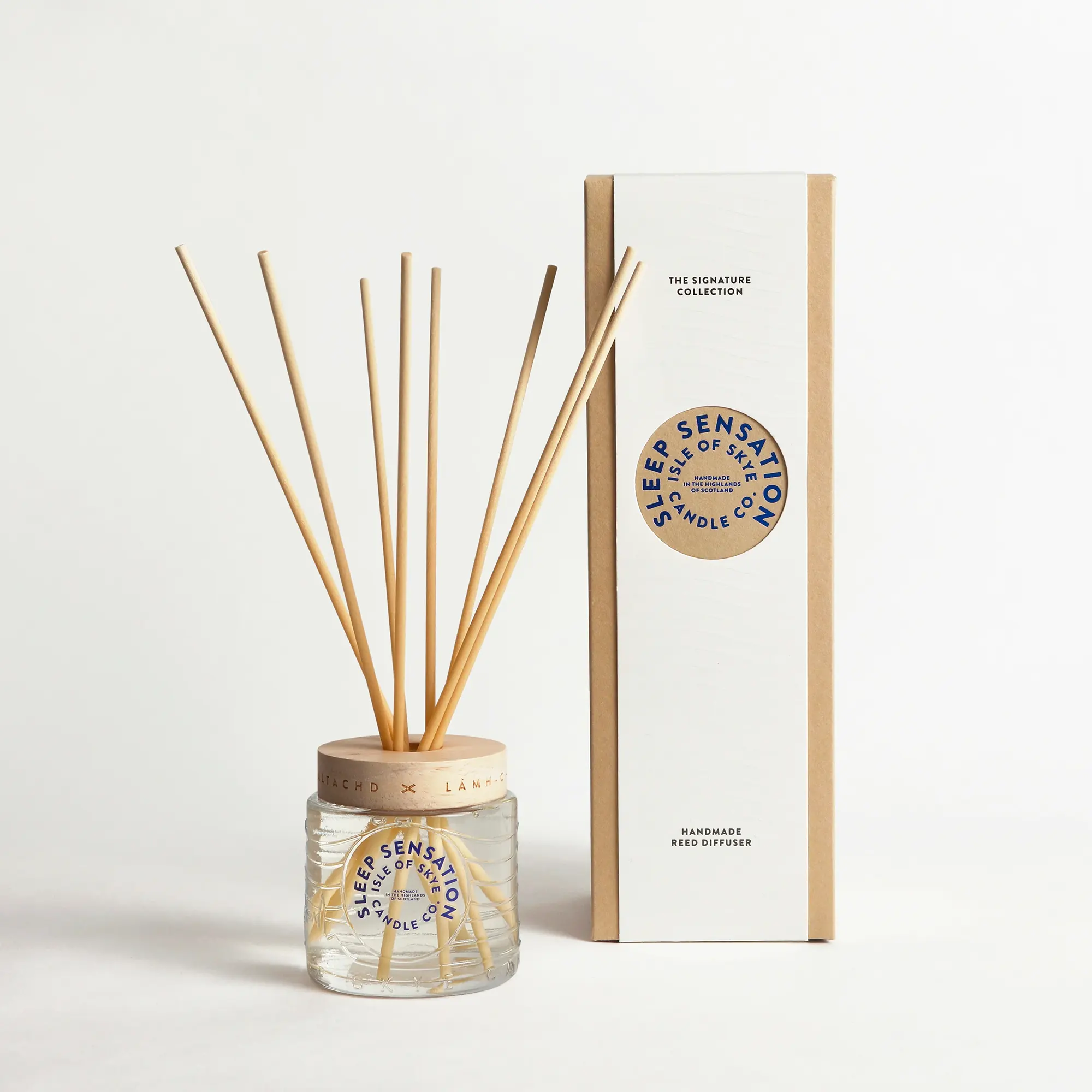 Isle of Skye Candles Reed Diffusor - Sleep Sensation - Entspannender Duft aus Schottland