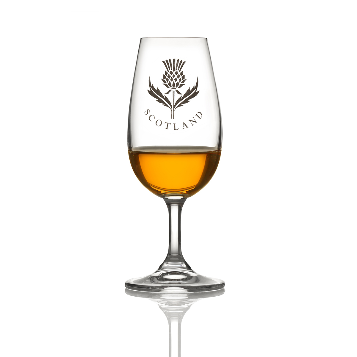 Shottische Distel - Kristall Whisky Tasting Glas / Nosing Copita aus Schottland