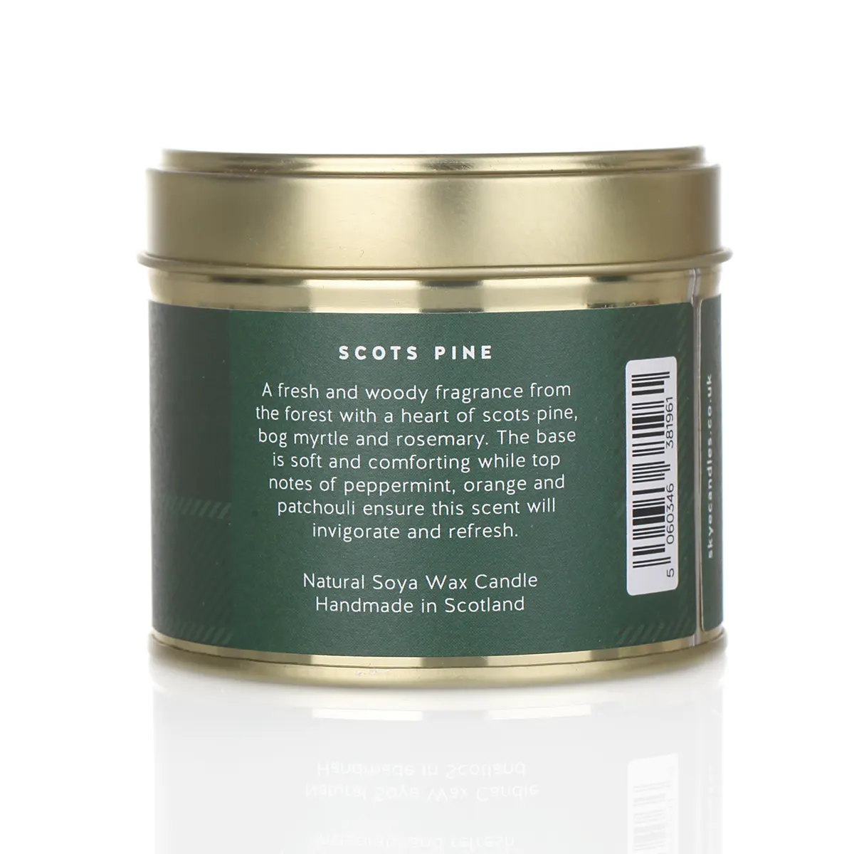 Isle of Skye Candles - Scots Pine Travel Tin