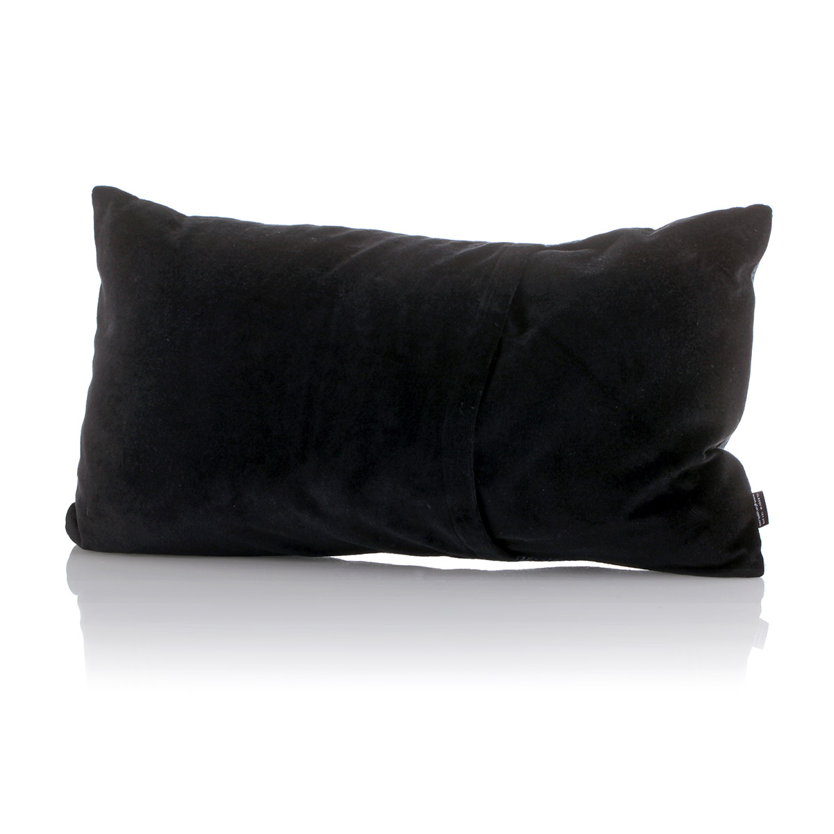 kissen-cushion-45x25-harris-tweed-schottland-karo-grey-black-tartan-002 Harris Tweed Kissen aus Schottland - Grey & Black Tartan - 25 x 45 cm