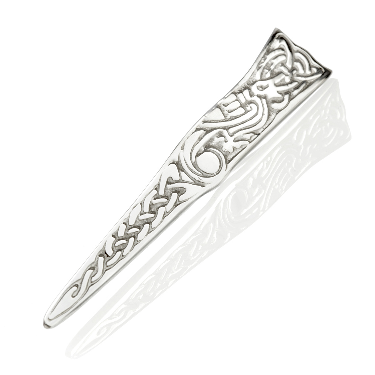 keltisch-schottisch-kilt-kiltpin-002 Highland Kilt Pin in Form eines keltischen Vogels - Handgefertigt in Schottland